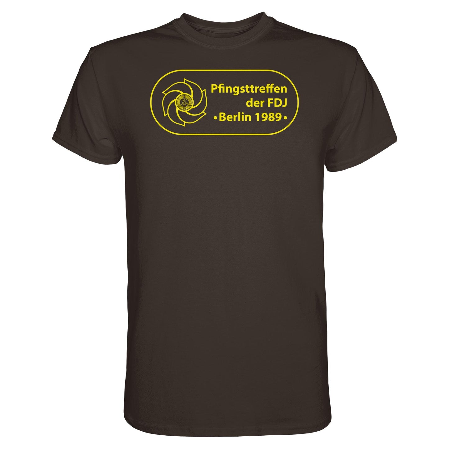 DDR Ostalgie Shirt Unisex • PFINGSTTREFFEN DER FDJ, BERLIN 1989