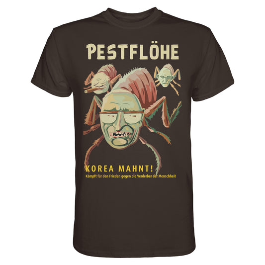 DDR Ostalgie Shirt Unisex • NATO-PESTFLÖHE - KOREA WARNT