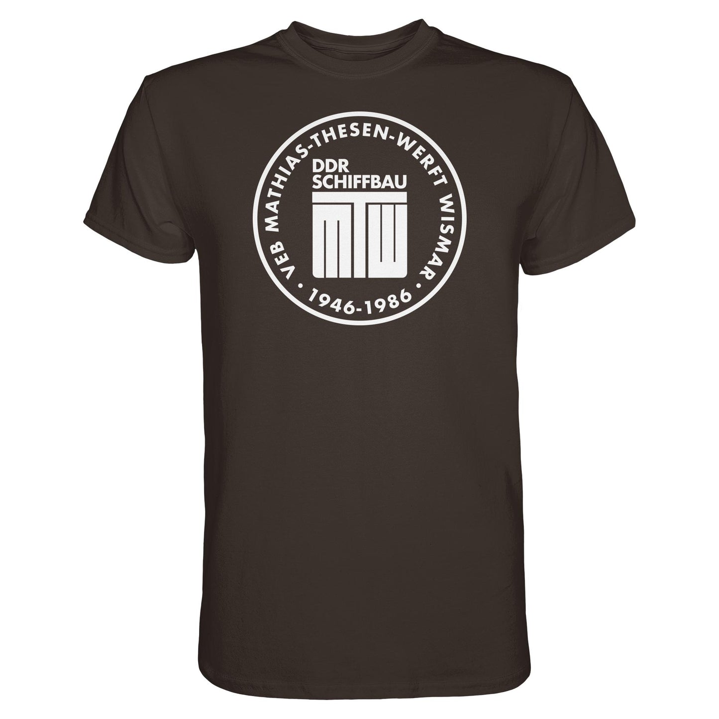 DDR Ostalgie Shirt Unisex • MATHIAS-THESEN-WERFT WISMAR