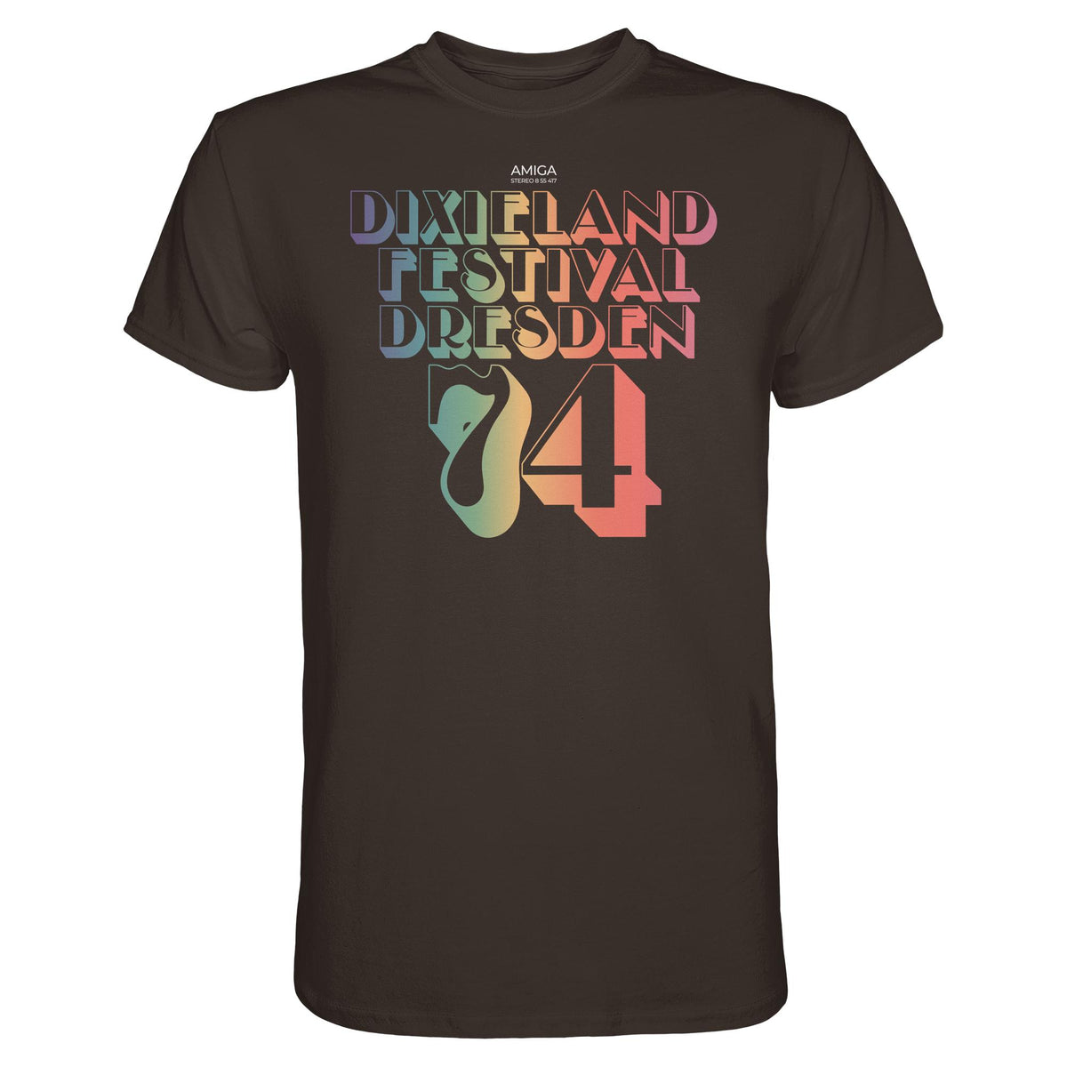DDR Ostalgie Shirt Unisex • DIXIELAND FESTIVAL DRESDEN 1974 (ORIGINAL-PLATTE)
