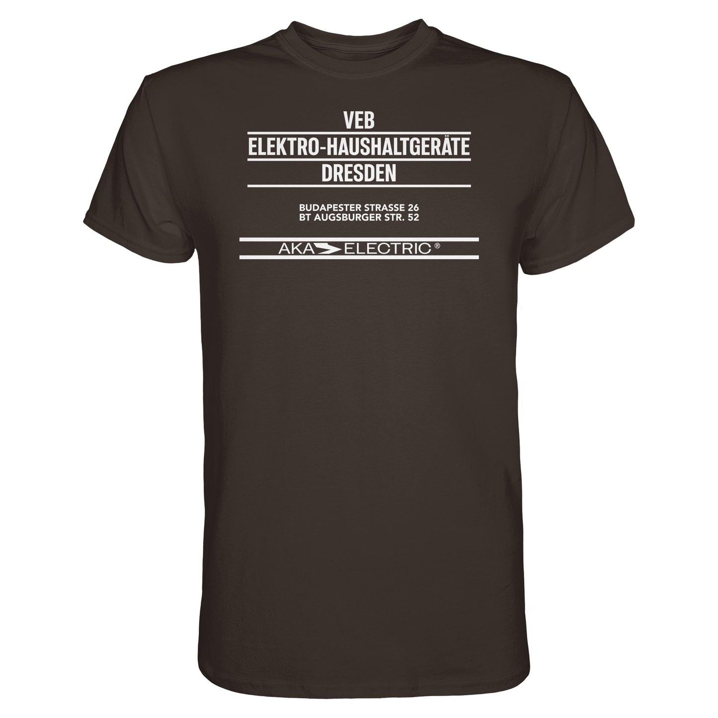 DDR Ostalgie Shirt Unisex • AKA ELECTRIC DRESDEN