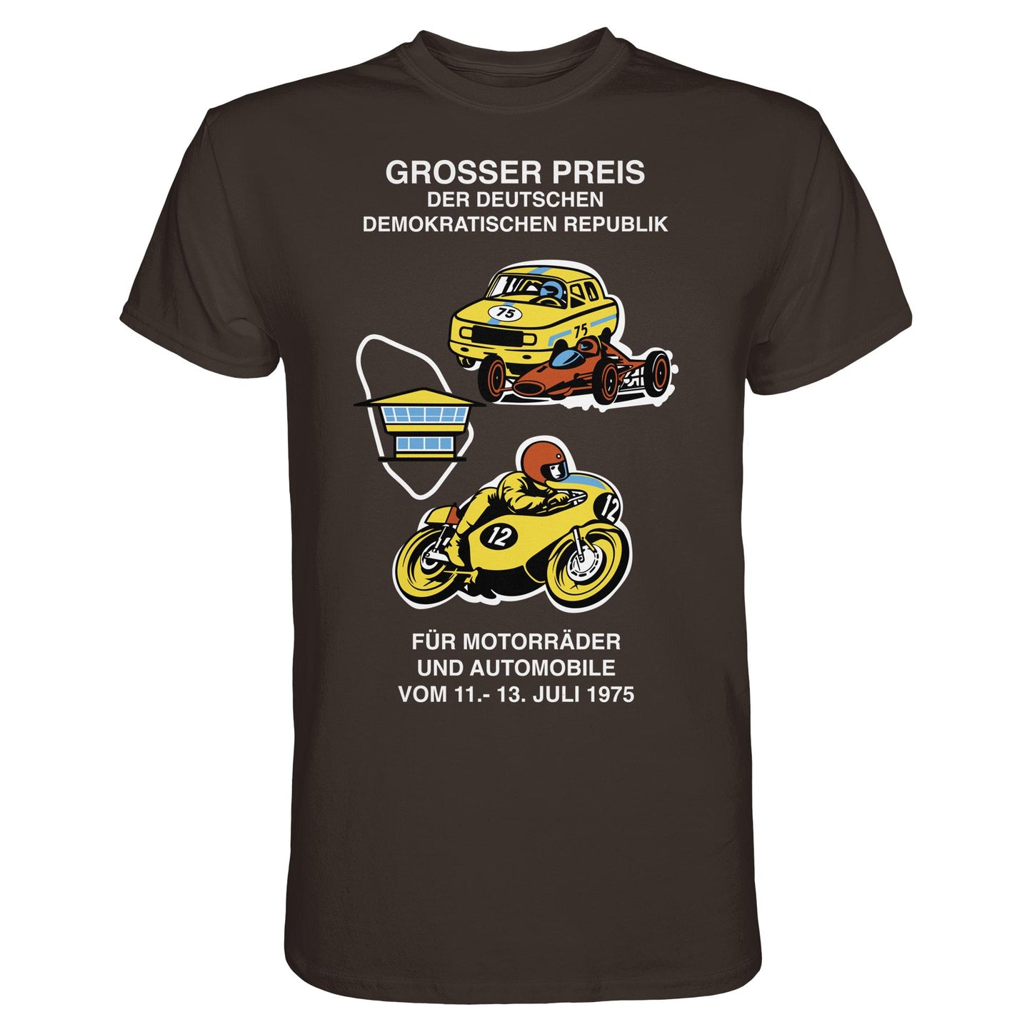 DDR Ostalgie Shirt Unisex • GROSSER PREIS DER DDR 1975