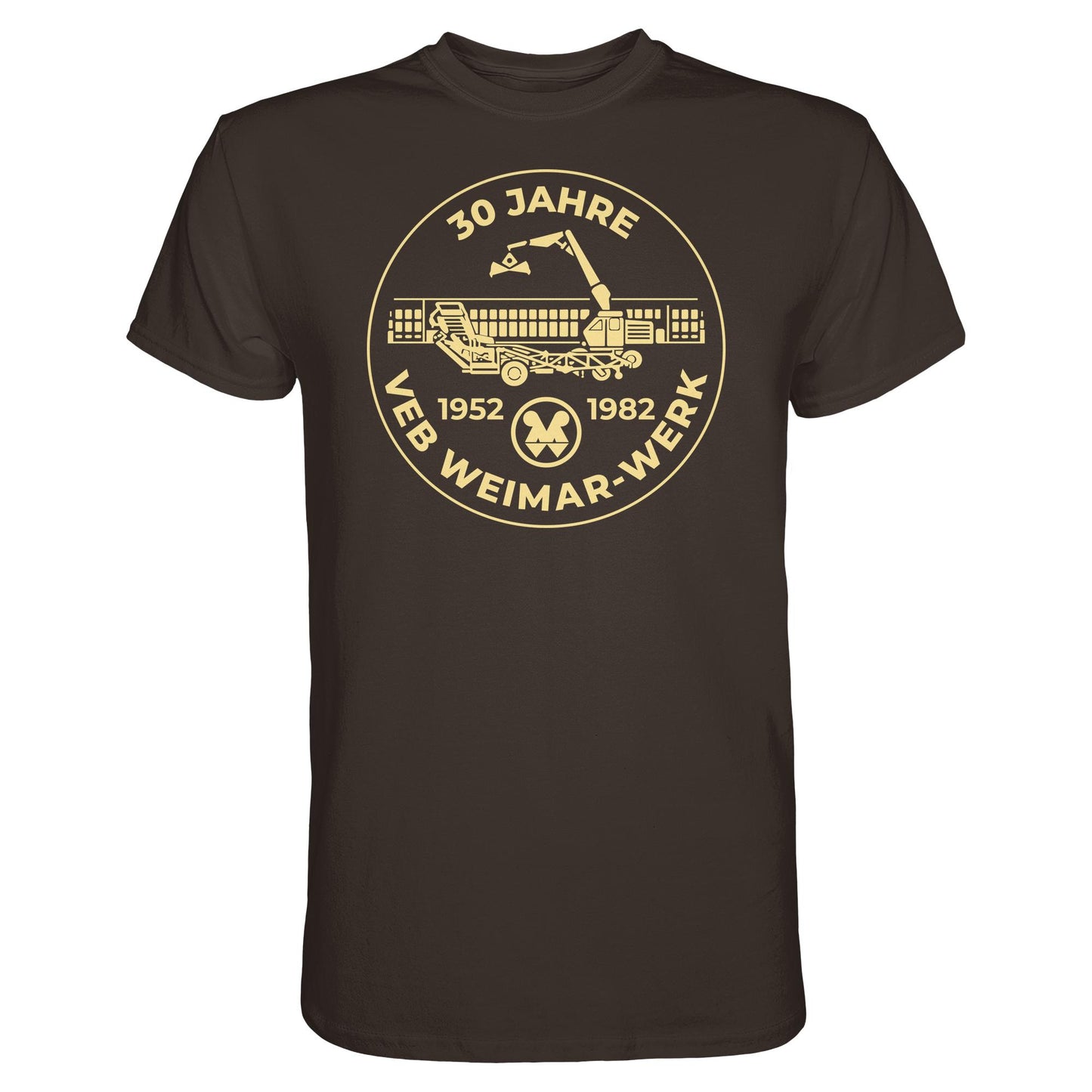DDR Ostalgie Shirt Unisex • 30 JAHRE VEB WEIMAR-WERK