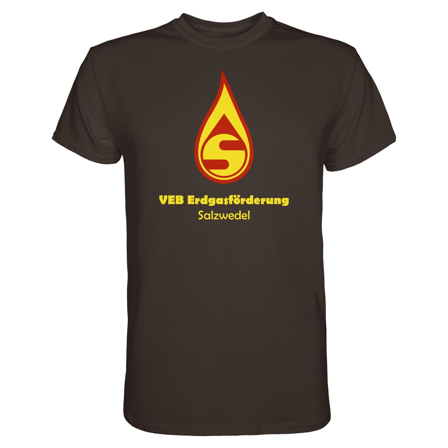 DDR Ostalgie Shirt Unisex • VEB ERDGASFÖRDERUNG SALZWEDEL