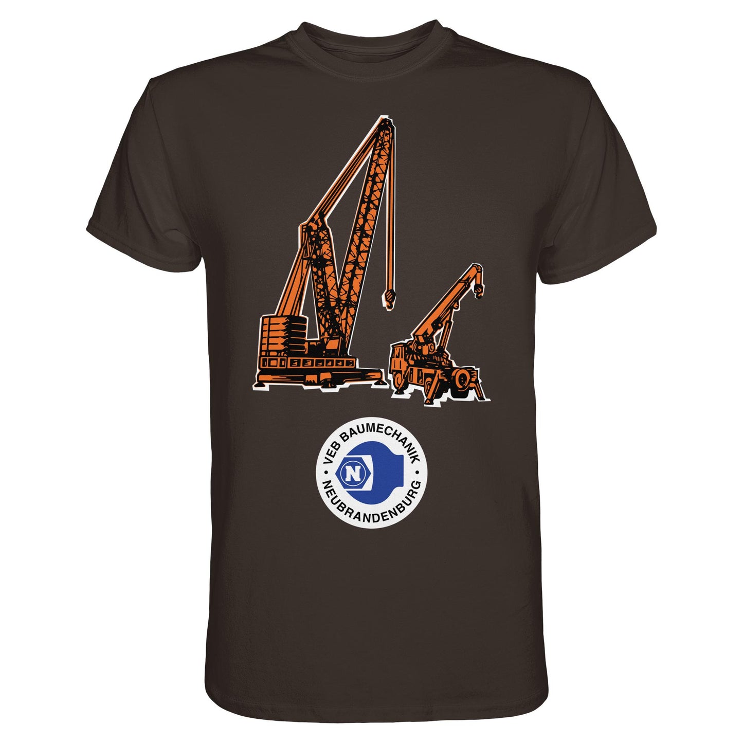DDR Ostalgie Shirt Unisex • VEB BAUMECHANIK NEUBRANDENBURG