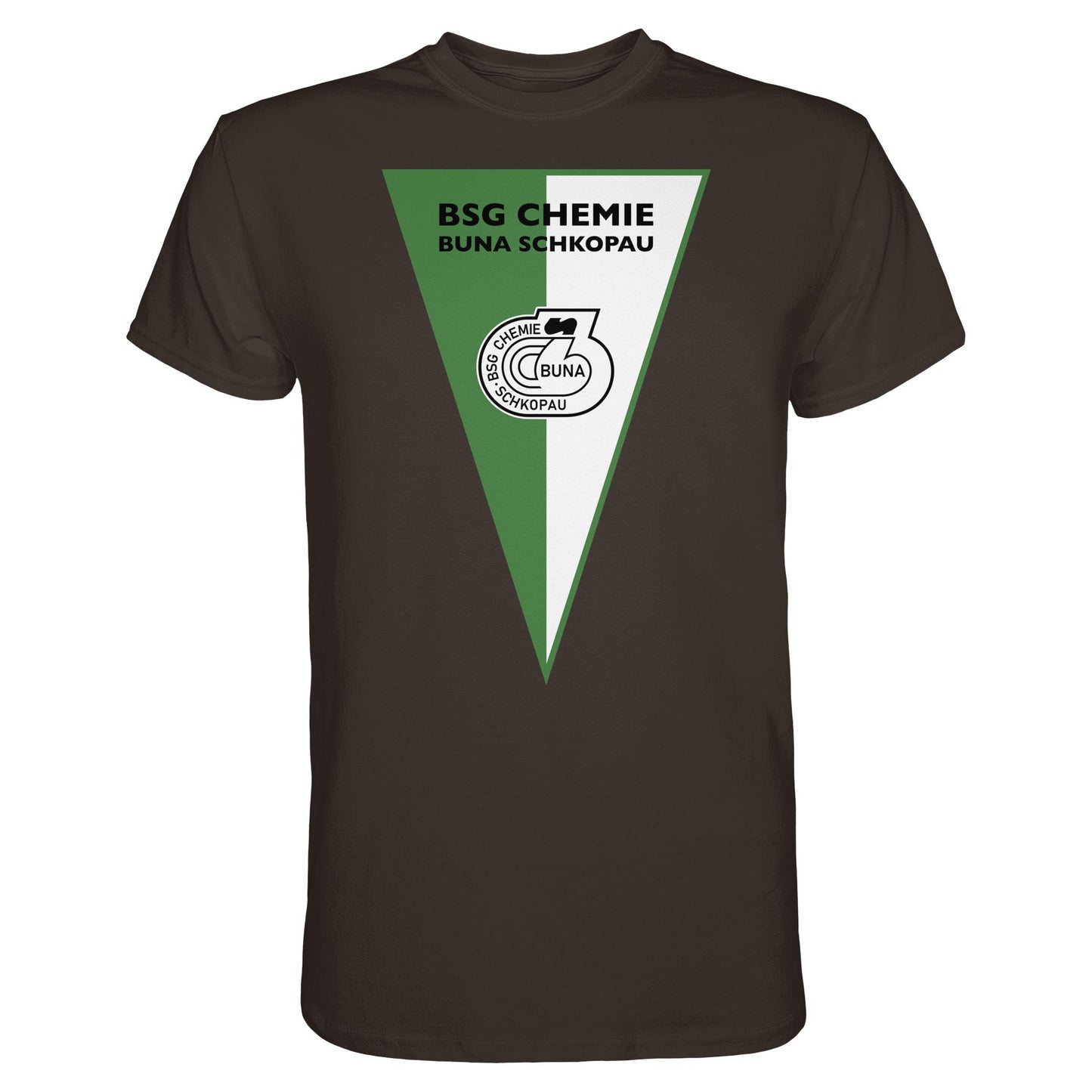DDR Ostalgie Shirt Unisex • BSG CHEMIE BUNA SCHKOPAU (ORIGINALWIMPEL)