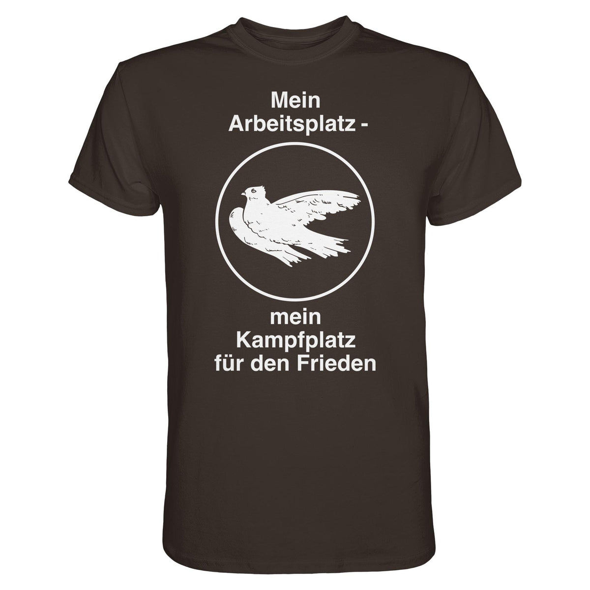 DDR Ostalgie Shirt Unisex • MEIN ARBEITSPLATZ - MEIN KAMPFPLATZ FÜR DEN FRIEDEN