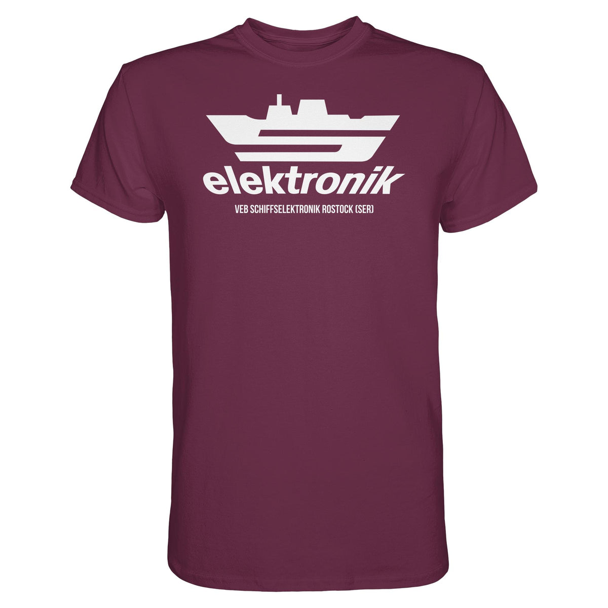 DDR Ostalgie Shirt Unisex • VEB SCHIFFSELEKTRONIK ROSTOCK