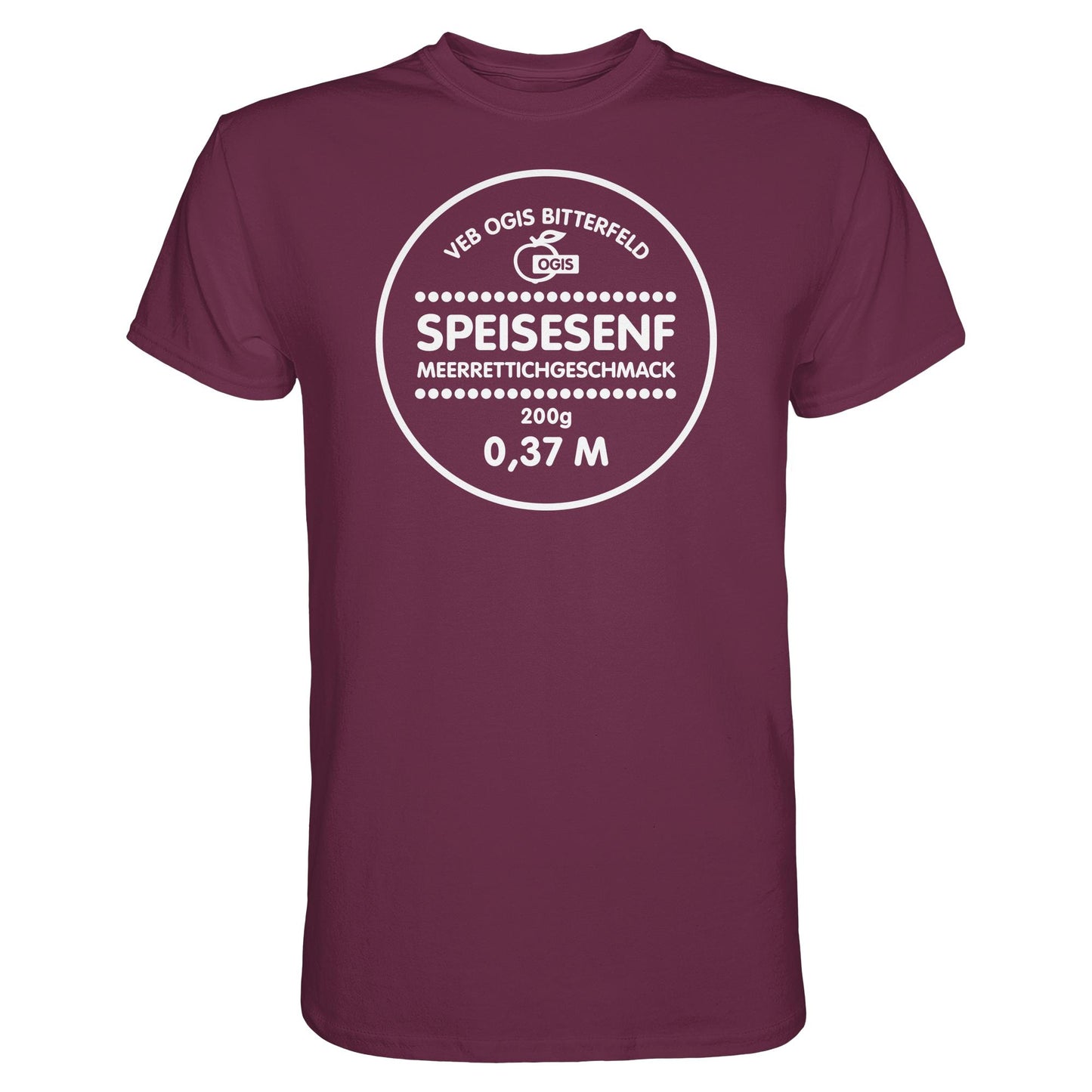 DDR Ostalgie Shirt Unisex • VEB OGIS BITTERFELD - SPEISESENF