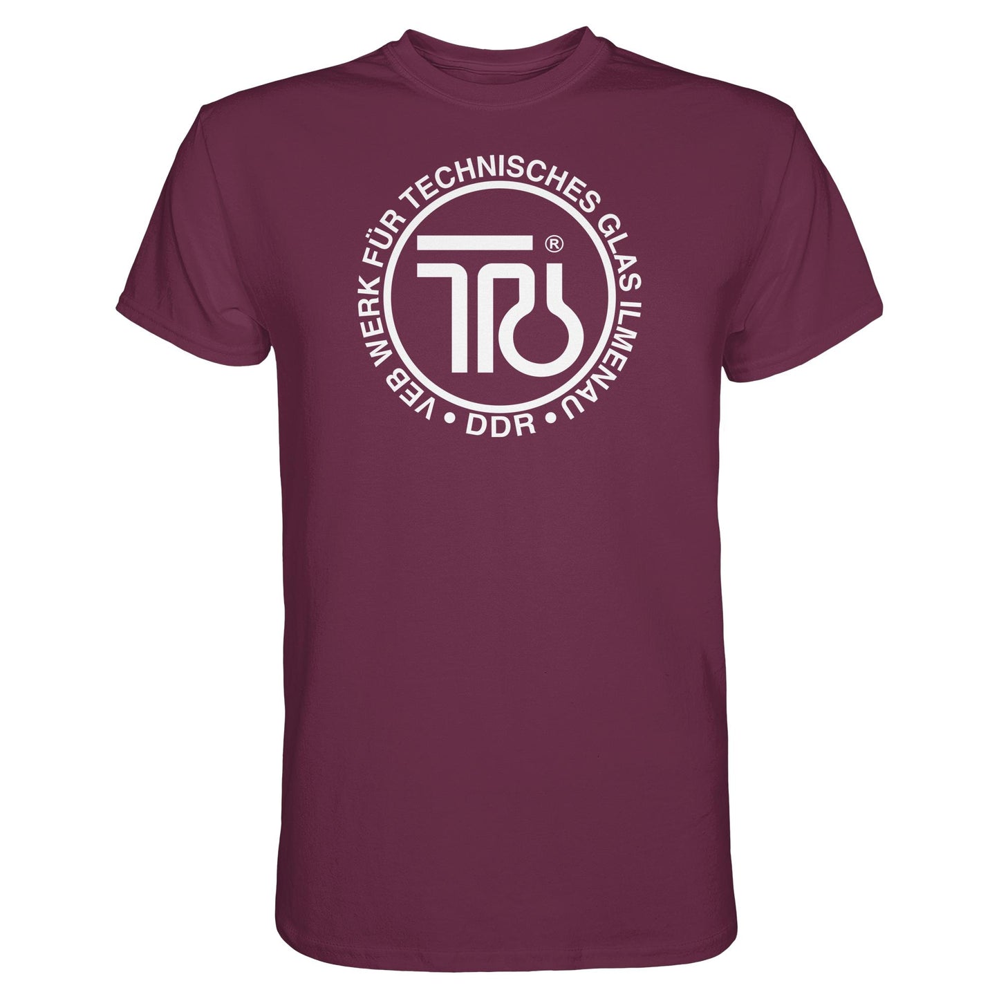 DDR Ostalgie Shirt Unisex • VEB WERK FÜR TECHNISCHES GLAS ILMENAU