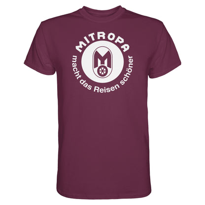 DDR Ostalgie Shirt Unisex • MITROPA MACHT DAS REISEN SCHÖNER - dunkel