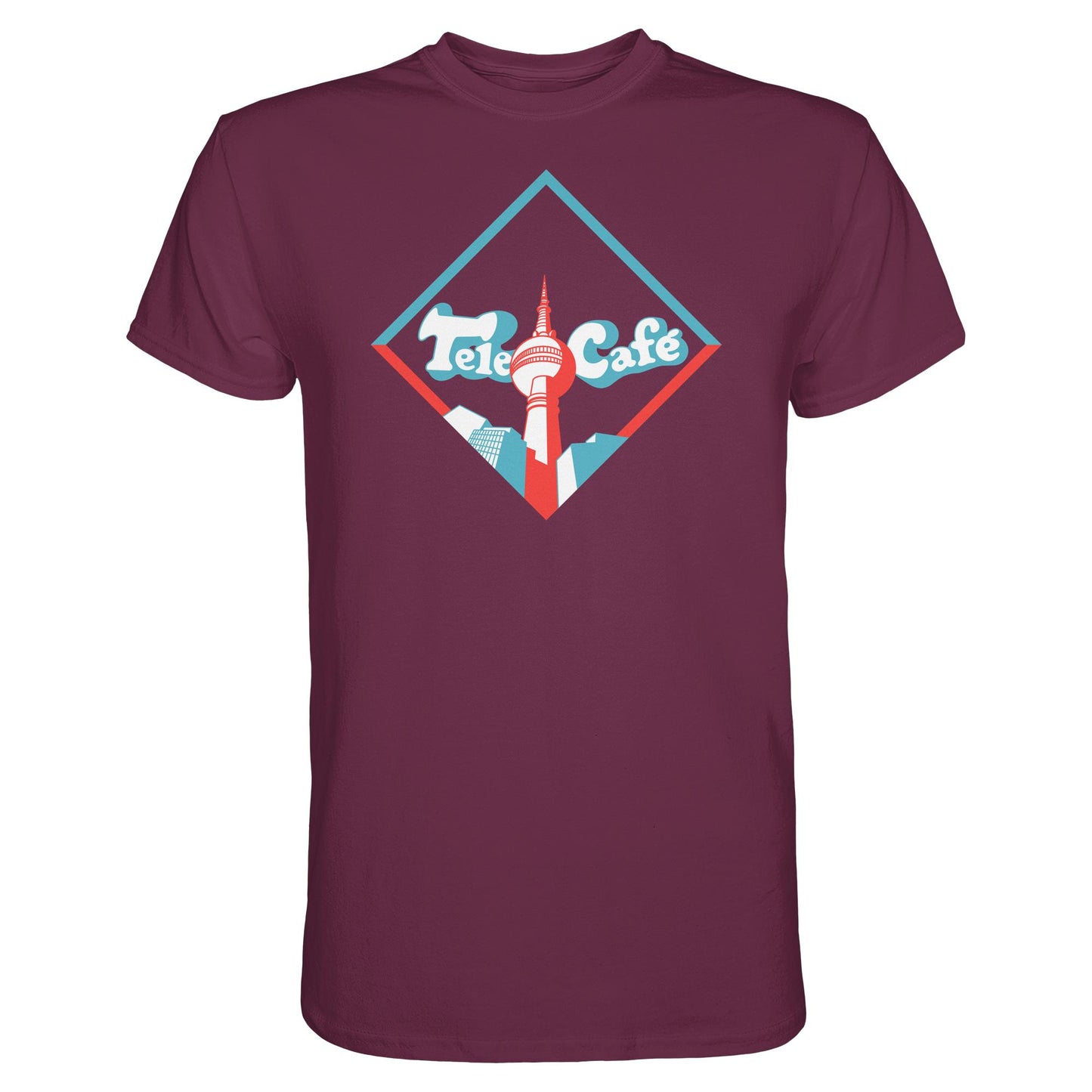 DDR Ostalgie Shirt Unisex • TELE CAFÉ IM FERNSEHTURM BERLIN