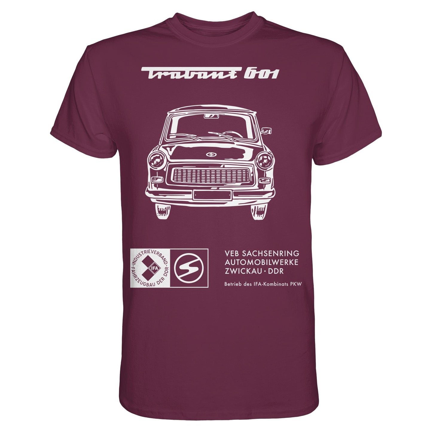 DDR Ostalgie Shirt Unisex • TRABANT 601 (ORIGINAL TITEL BETRIEBSANLEITUNG)