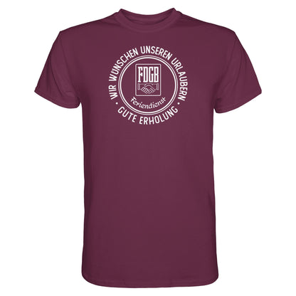DDR Ostalgie Shirt Unisex • FDGB - WIR WÜNSCHEN GUTE ERHOLUNG