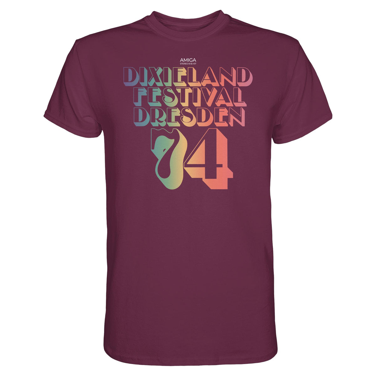 DDR Ostalgie Shirt Unisex • DIXIELAND FESTIVAL DRESDEN 1974 (ORIGINAL-PLATTE)