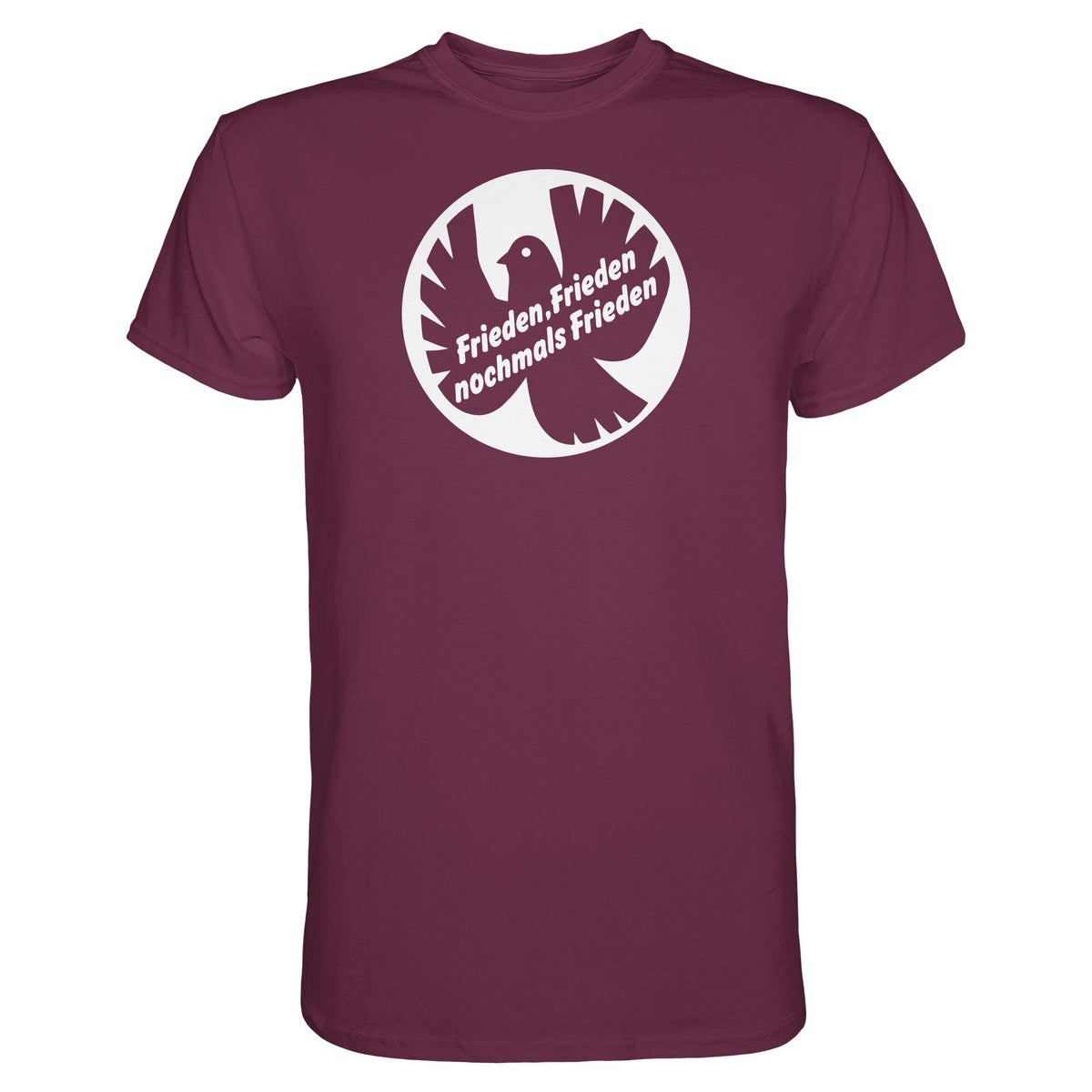 DDR Ostalgie Shirt Unisex • FRIEDEN, FRIEDEN NOCHMALS FRIEDEN (ORIGINAL BANNER)