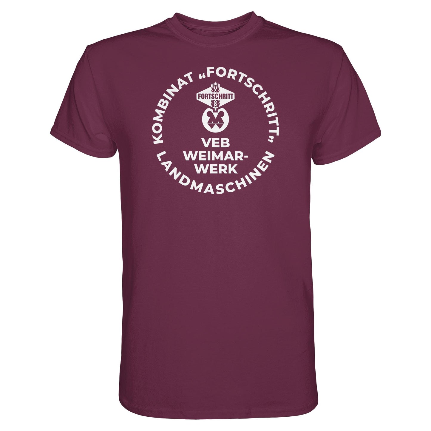 DDR Ostalgie Shirt Unisex • VEB KOMBINAT FORTSCHRITT WEIMAR LANDMASCHINEN