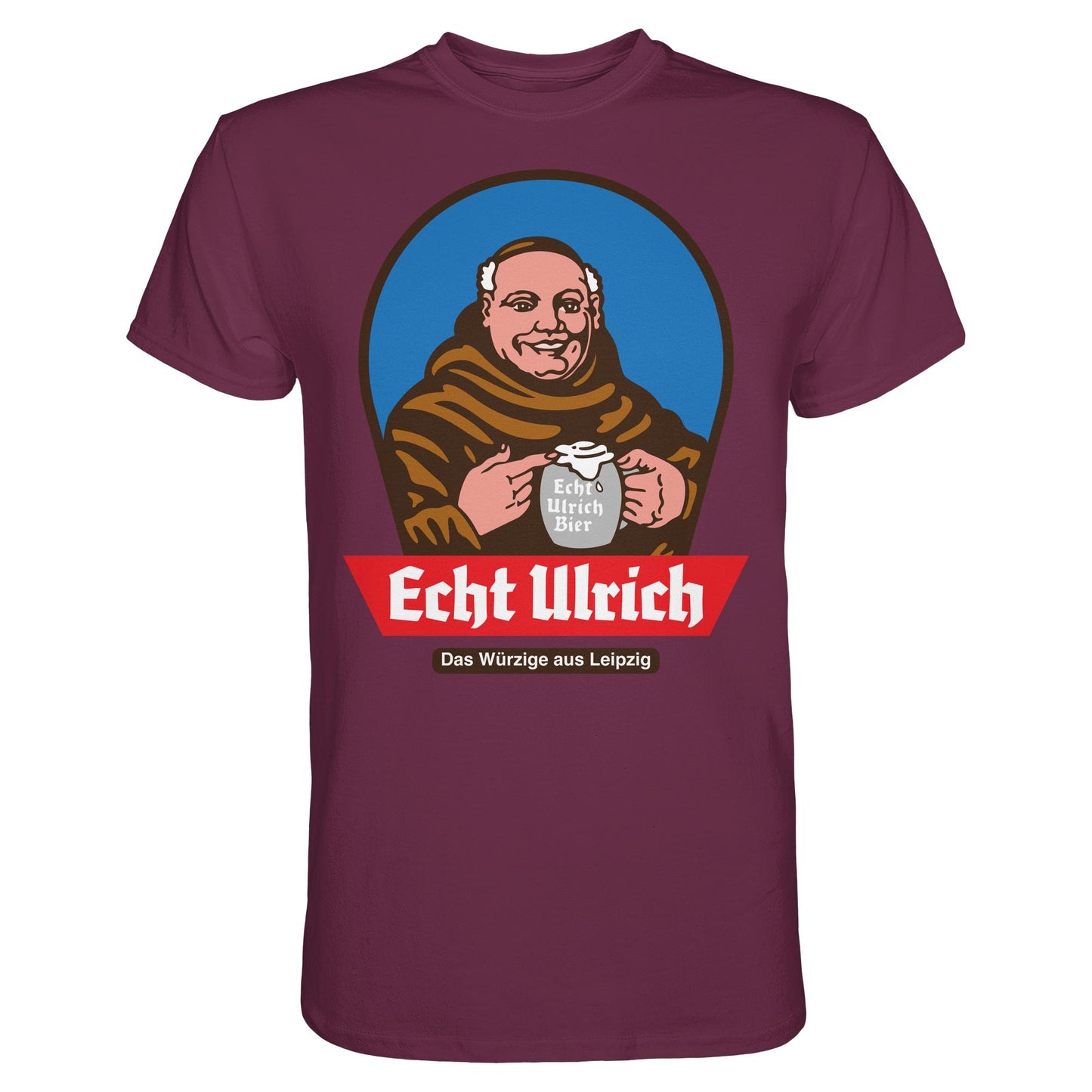 DDR Ostalgie Shirt Unisex • ECHT ULRICH BIER LEIPZIG