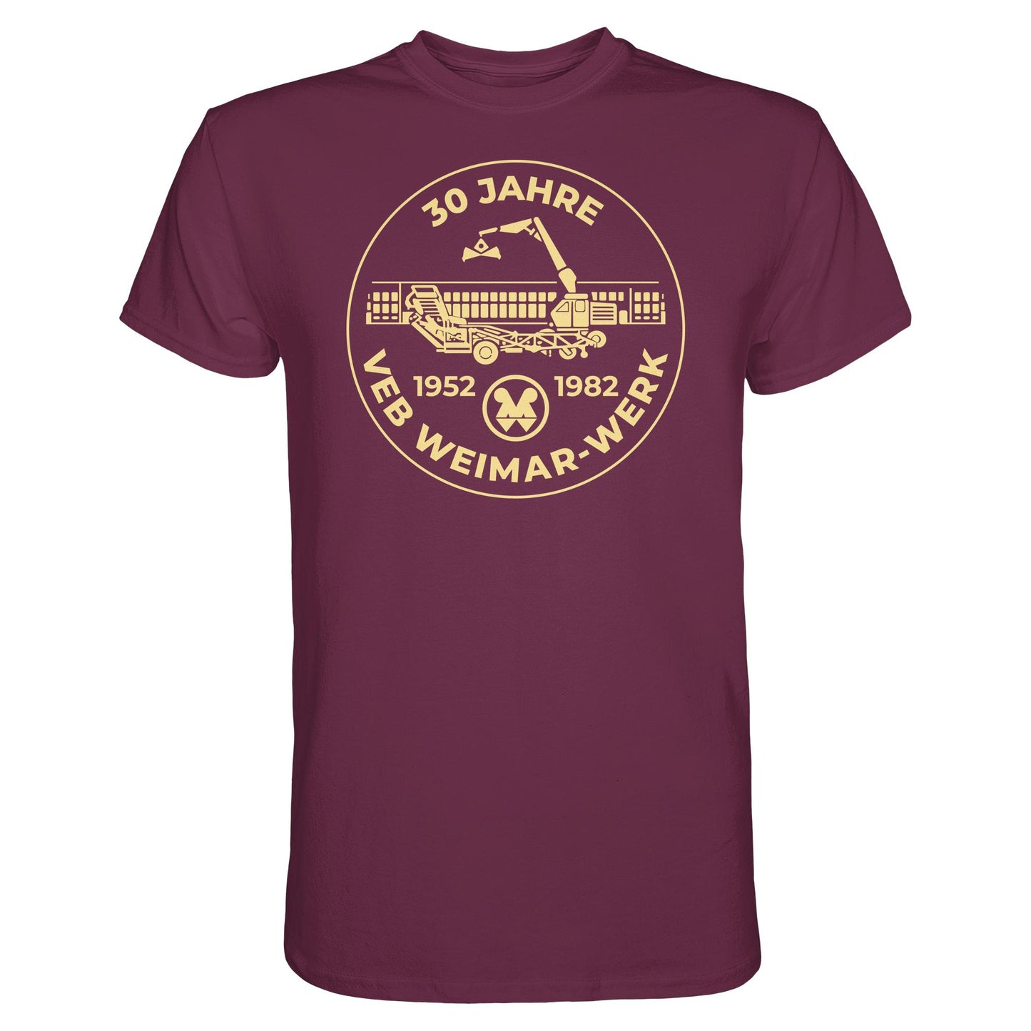 DDR Ostalgie Shirt Unisex • 30 JAHRE VEB WEIMAR-WERK