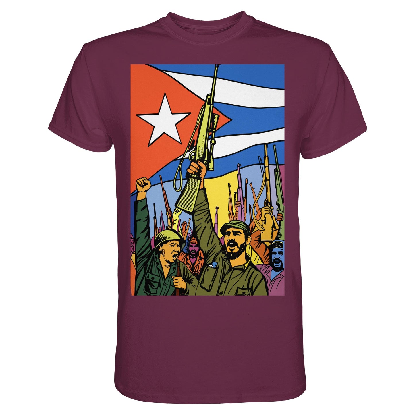 DDR Ostalgie Shirt Unisex • KUBANISCHE REVOLUTION (ORIGINAL POSTER)