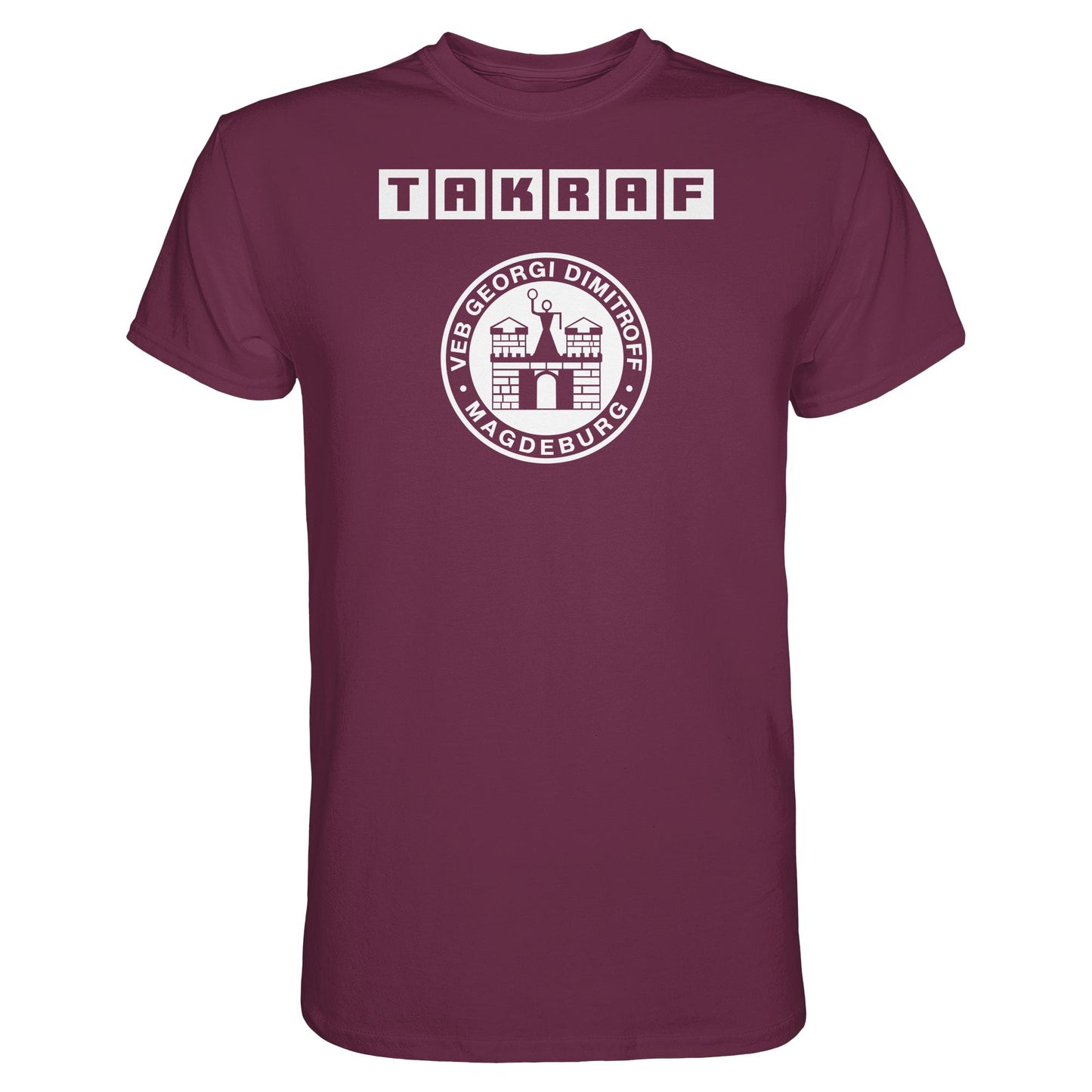 DDR Ostalgie Shirt Unisex • TAKRAF - VEB GEORGI DIMITROFF MAGDEBURG