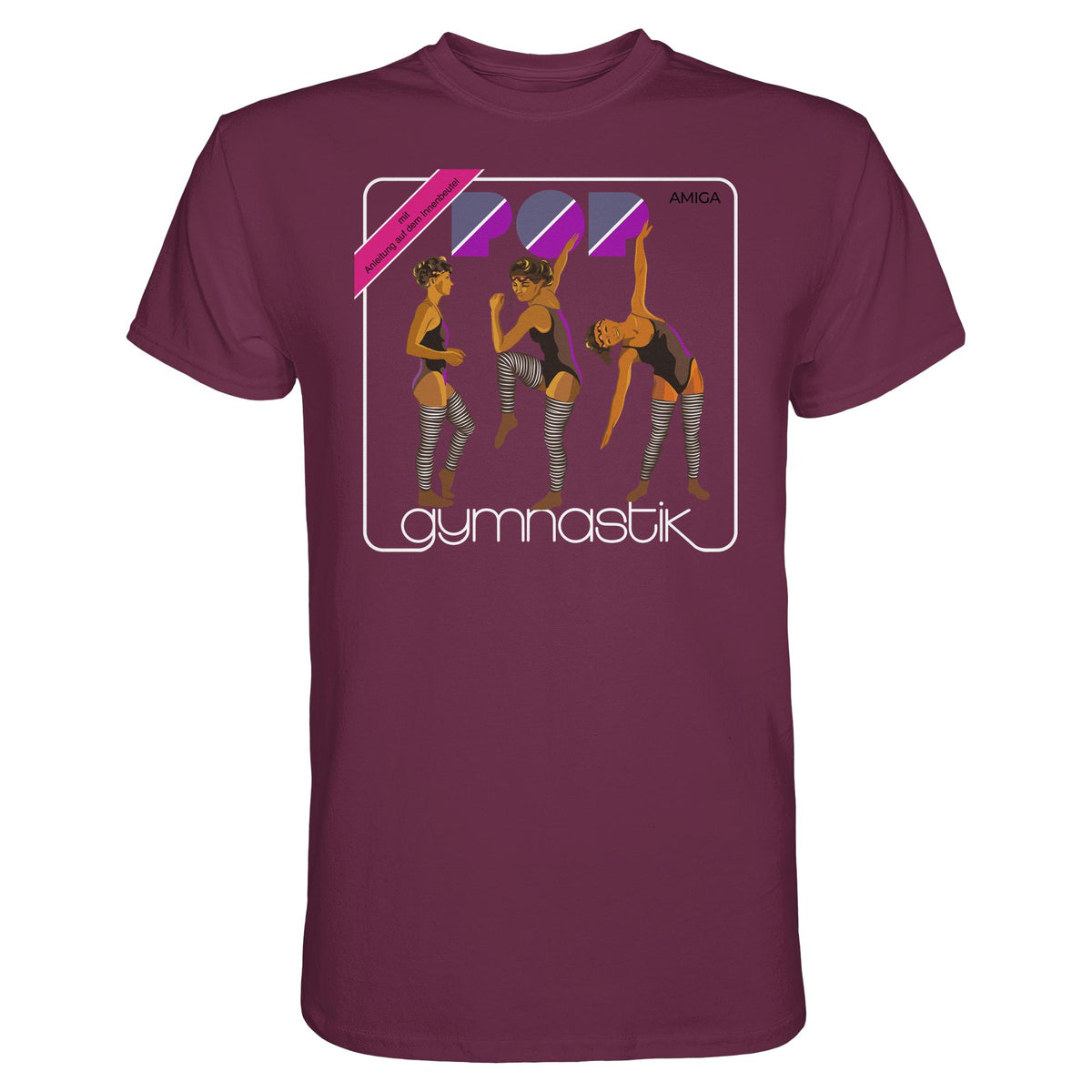 DDR Ostalgie Shirt Unisex • AMIGA POP-GYMNASTIK (ORIGINAL PLATTENCOVER)