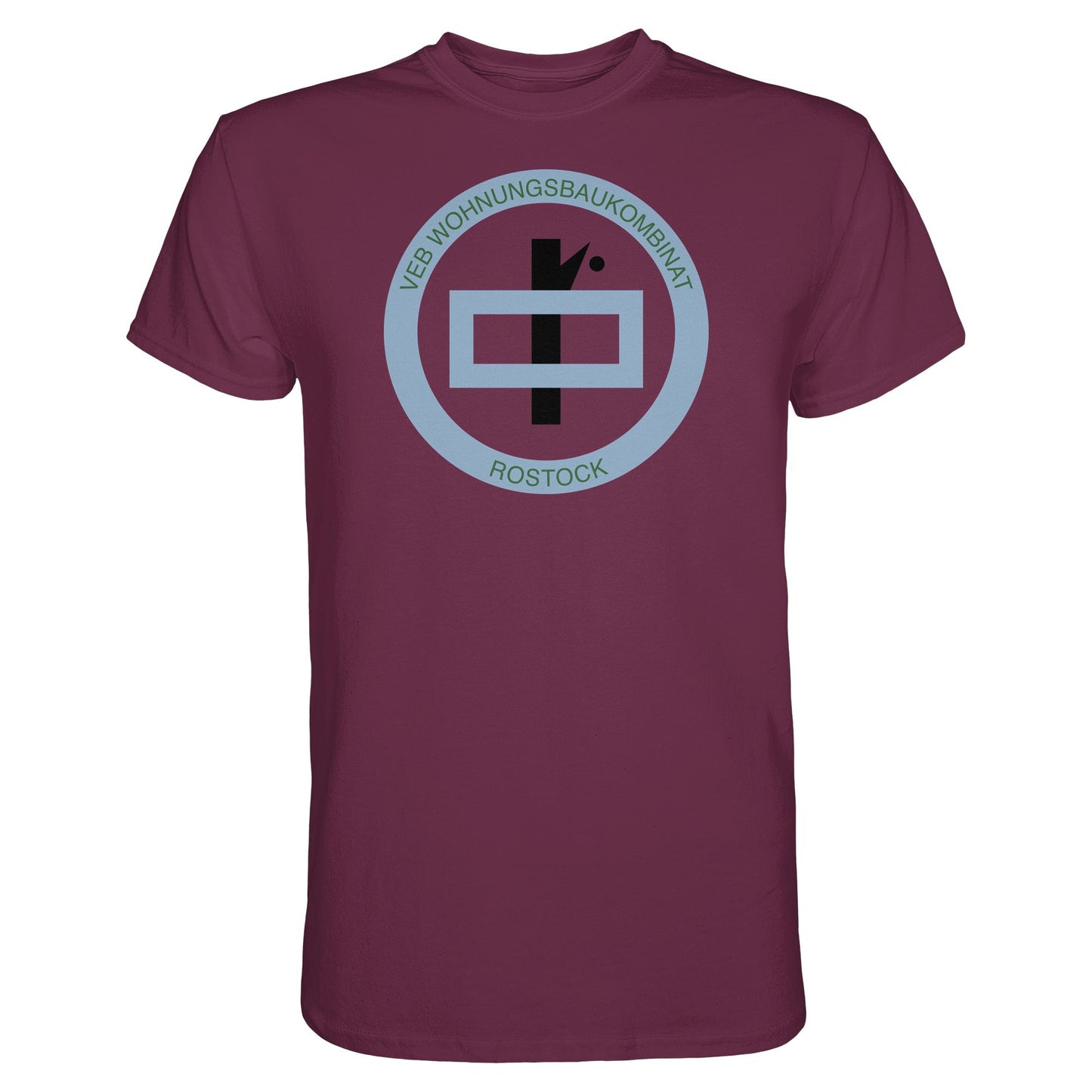 DDR Ostalgie Shirt Unisex • VEB WOHNUNGSBAUKOMBINAT ROSTOCK