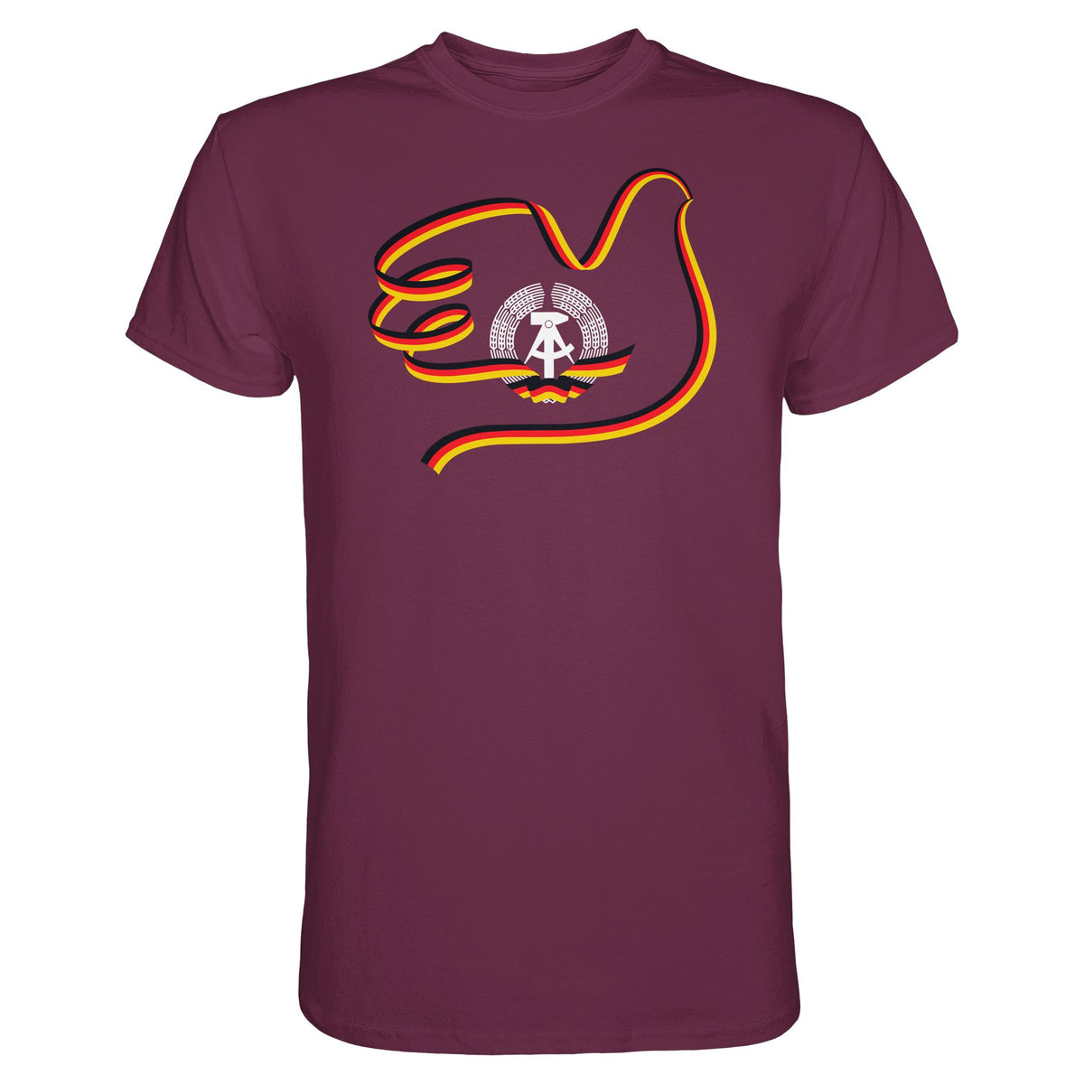 DDR Ostalgie Shirt Unisex • DDR - 40 JAHRE FRIEDEN IN DEUTSCHLAND (ORIGINAL-PLAKAT)