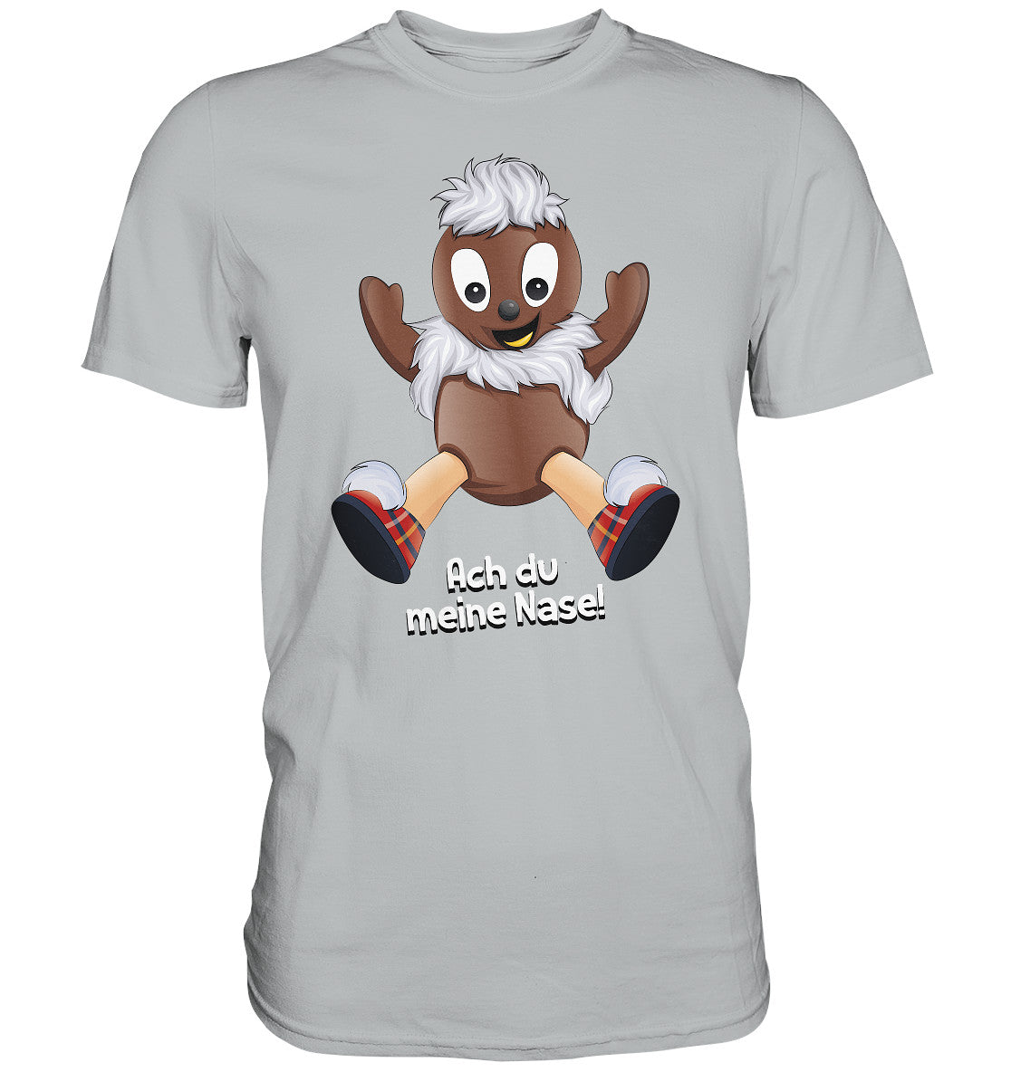 DDR Ostalgie Shirt Unisex • UNSER SANDMÄNNCHEN - PITTIPLATSCH - ACH DU MEINE NASE!