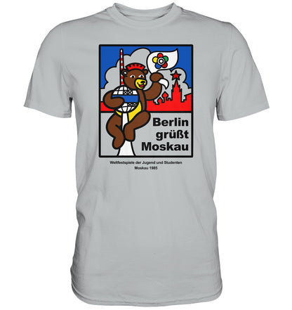 DDR Ostalgie Shirt Unisex • WELTFESTSPIELE DER JUGEND, MOSKAU 1985