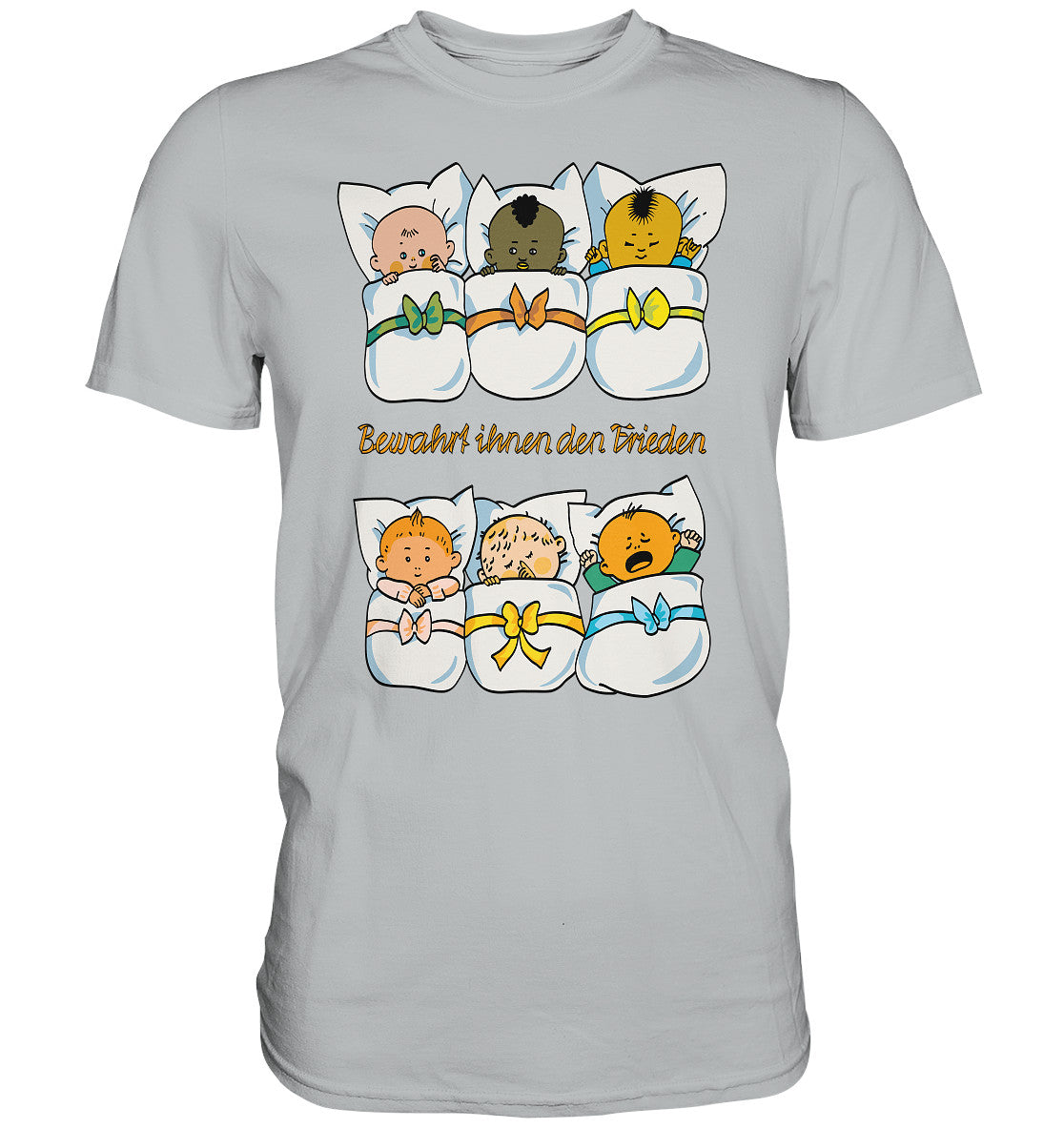 DDR Ostalgie Shirt Unisex • BEWAHRT IHNEN DEN FRIEDEN (DDR ORIGINAL-PLAKAT)
