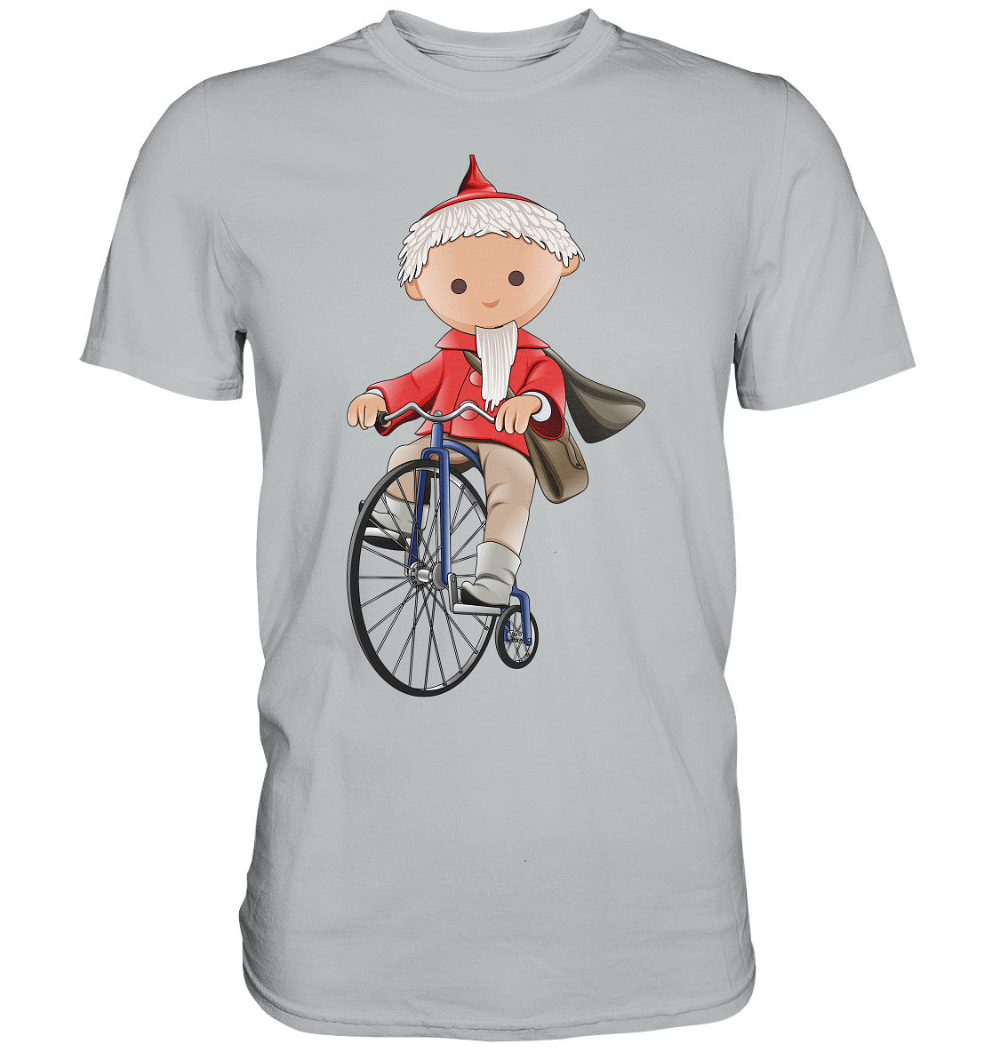 DDR Ostalgie Shirt Unisex • UNSER SANDMÄNNCHEN - AUF DEM HOCHRAD - ROT (PU-97, 1969)
