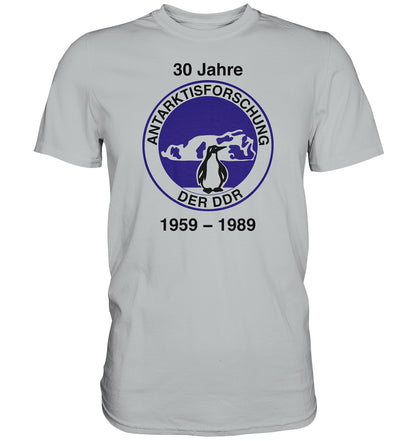 PREMIUM SHIRT UNISEX • 30 JAHRE ANTARKTISFORSCHUNG DER DDR - 1989