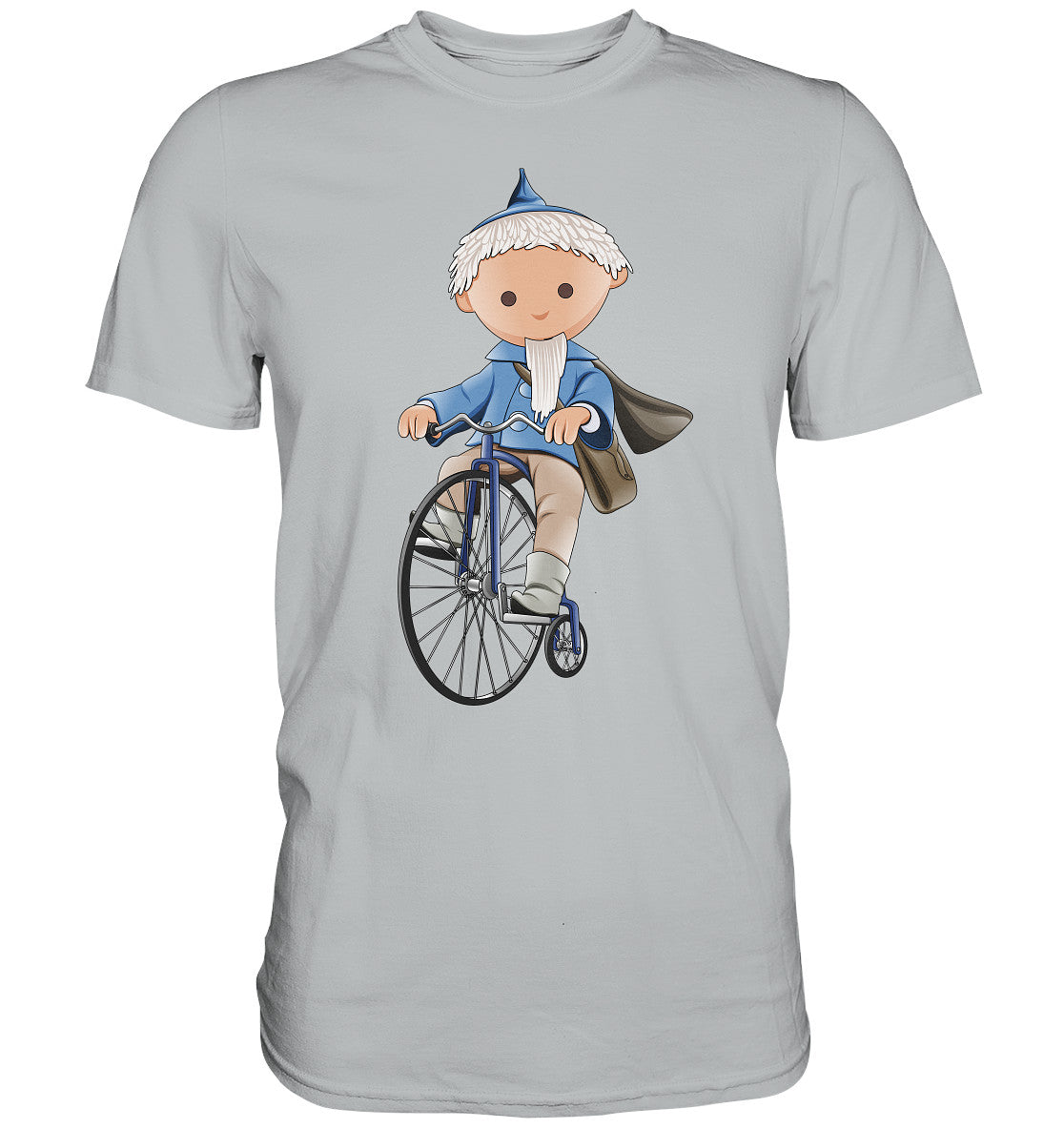 DDR Ostalgie Shirt Unisex • UNSER SANDMÄNNCHEN - AUF DEM HOCHRAD - BLAU (PU-97, 1969)