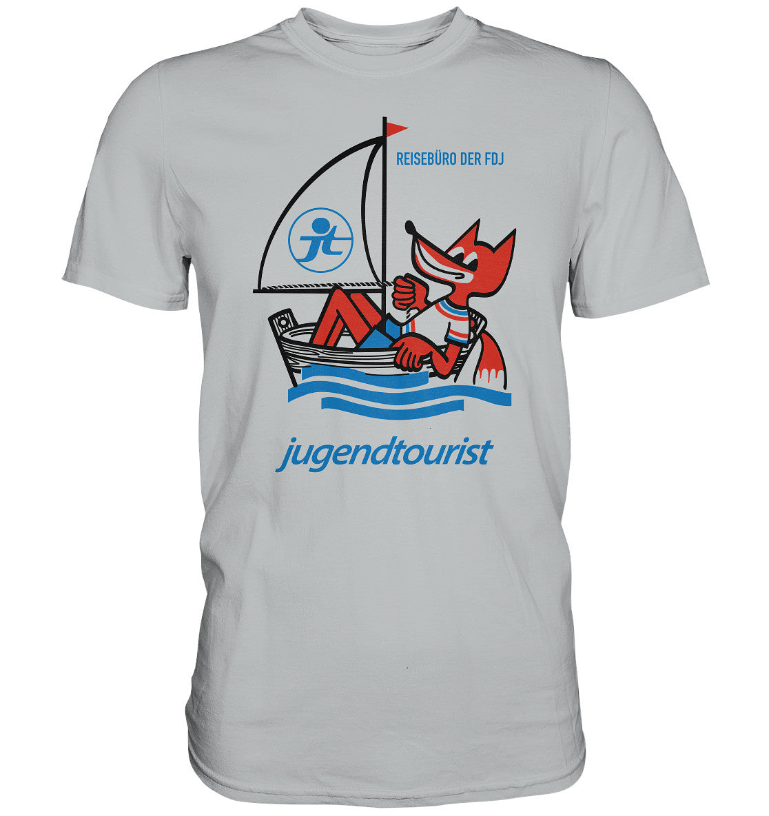 DDR Ostalgie Shirt Unisex • FDJ JUGENDTOURIST