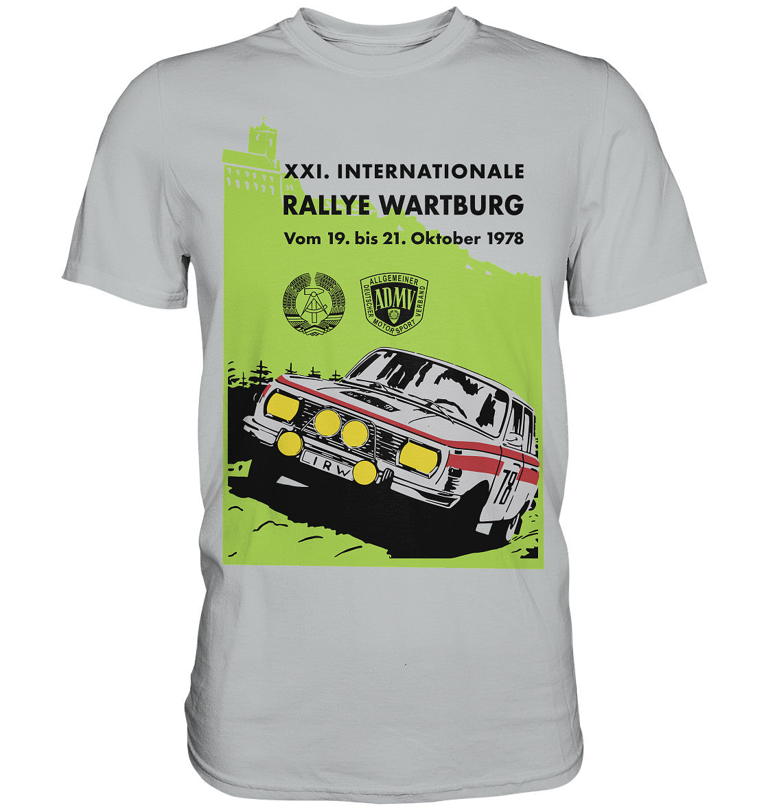 PREMIUM SHIRT UNISEX • INTERNATIONALE RALLYE WARTBURG - 1978