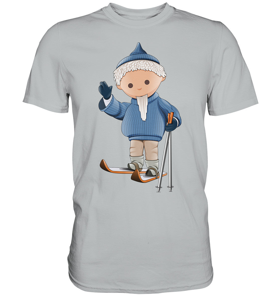 DDR Ostalgie Shirt Unisex • UNSER SANDMÄNNCHEN - AUF SKIERN (PU 422)