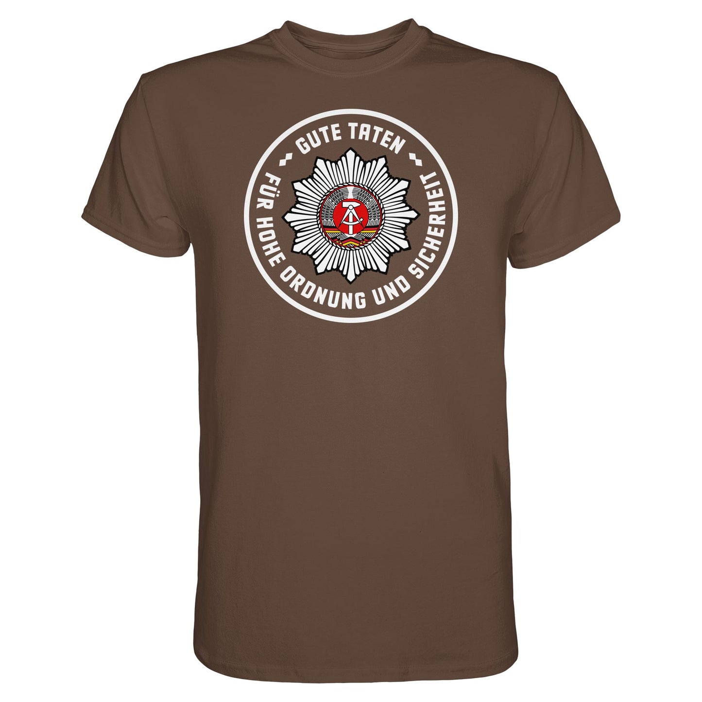 DDR Ostalgie Shirt Unisex • ABZEICHEN VOLKSPOLIZEI FÜR JUNGE PIONIERE