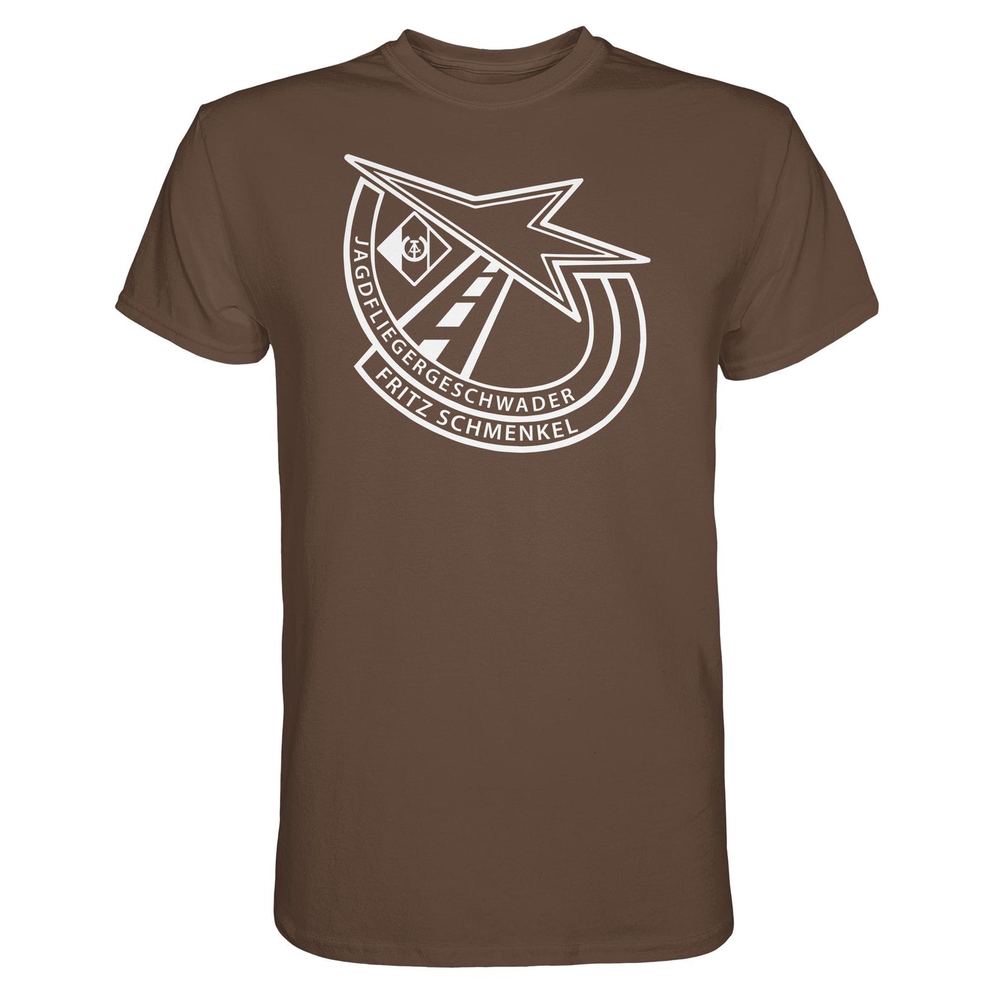 DDR Ostalgie Shirt Unisex • NVA EMBLEM - GESCHWADER FRITZ SCHMENKEL