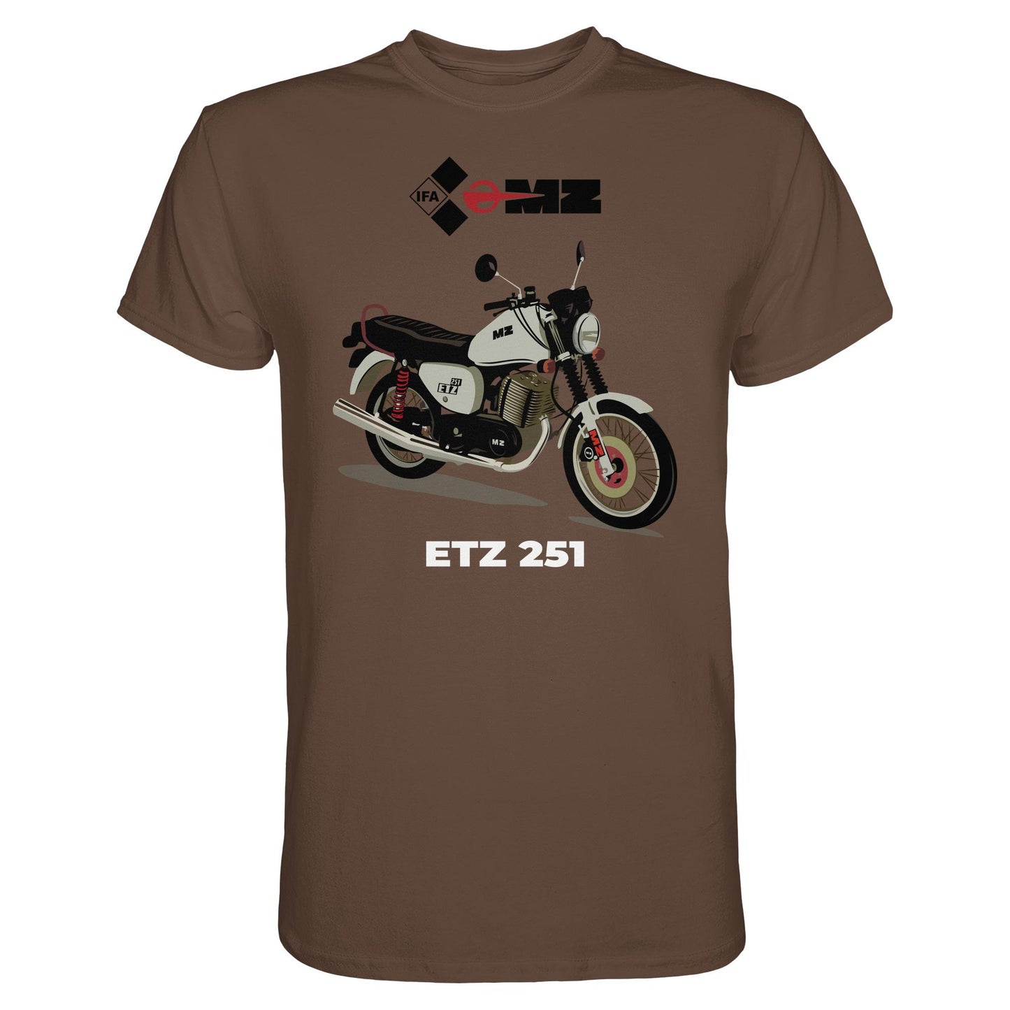 DDR Ostalgie Shirt Unisex • MZ ETZ 251 - ORIGINALWERBUNG