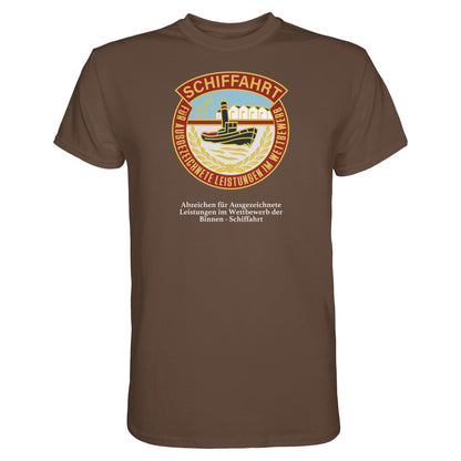 PREMIUM SHIRT UNISEX • BINNEN-SCHIFFAHRT - ABZEICHEN FÜR AUSGEZEICHNETE LEISTUNGEN