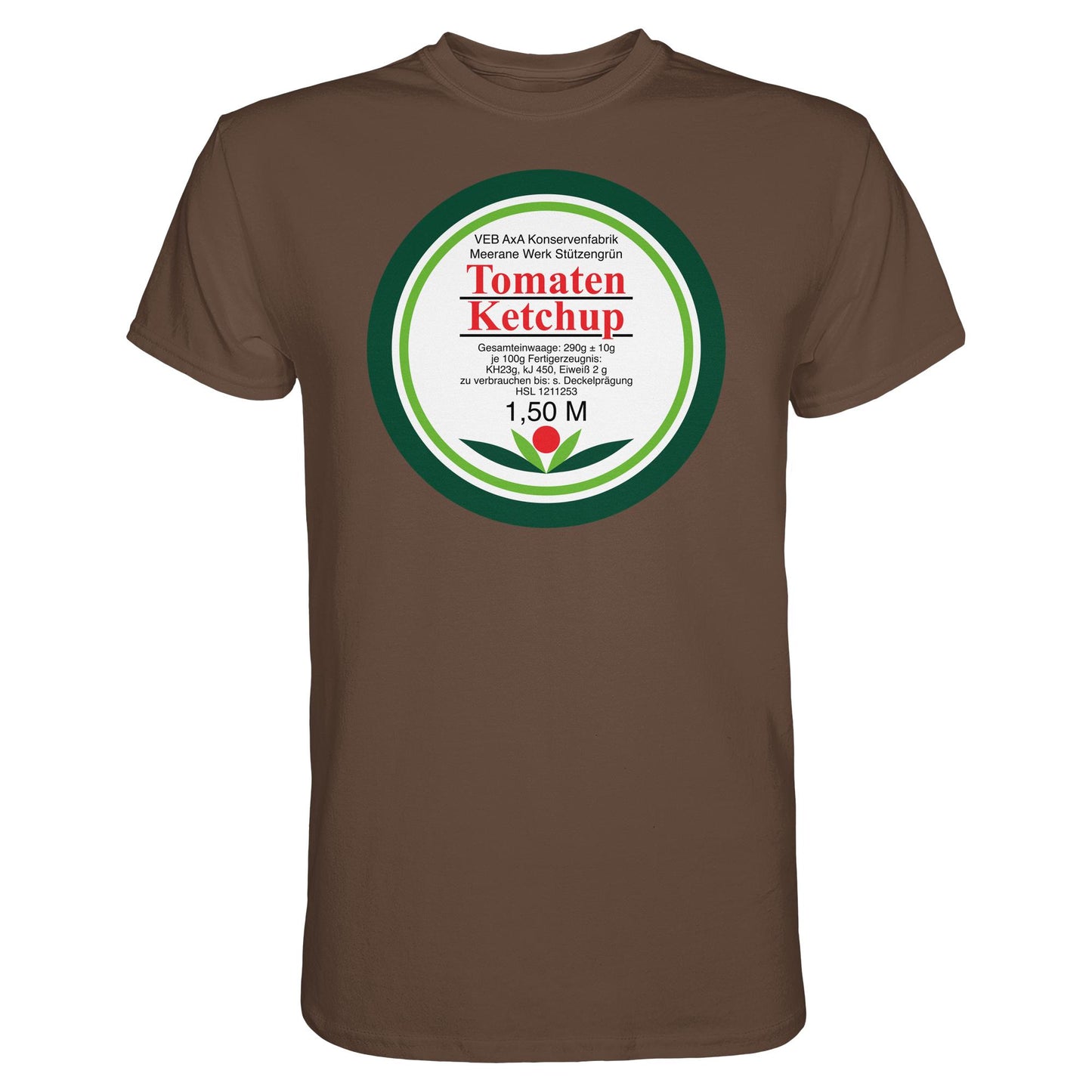 DDR Ostalgie Shirt Unisex • VEB AXA KONSERVEN MEERANE - TOMATEN-KETCHUP