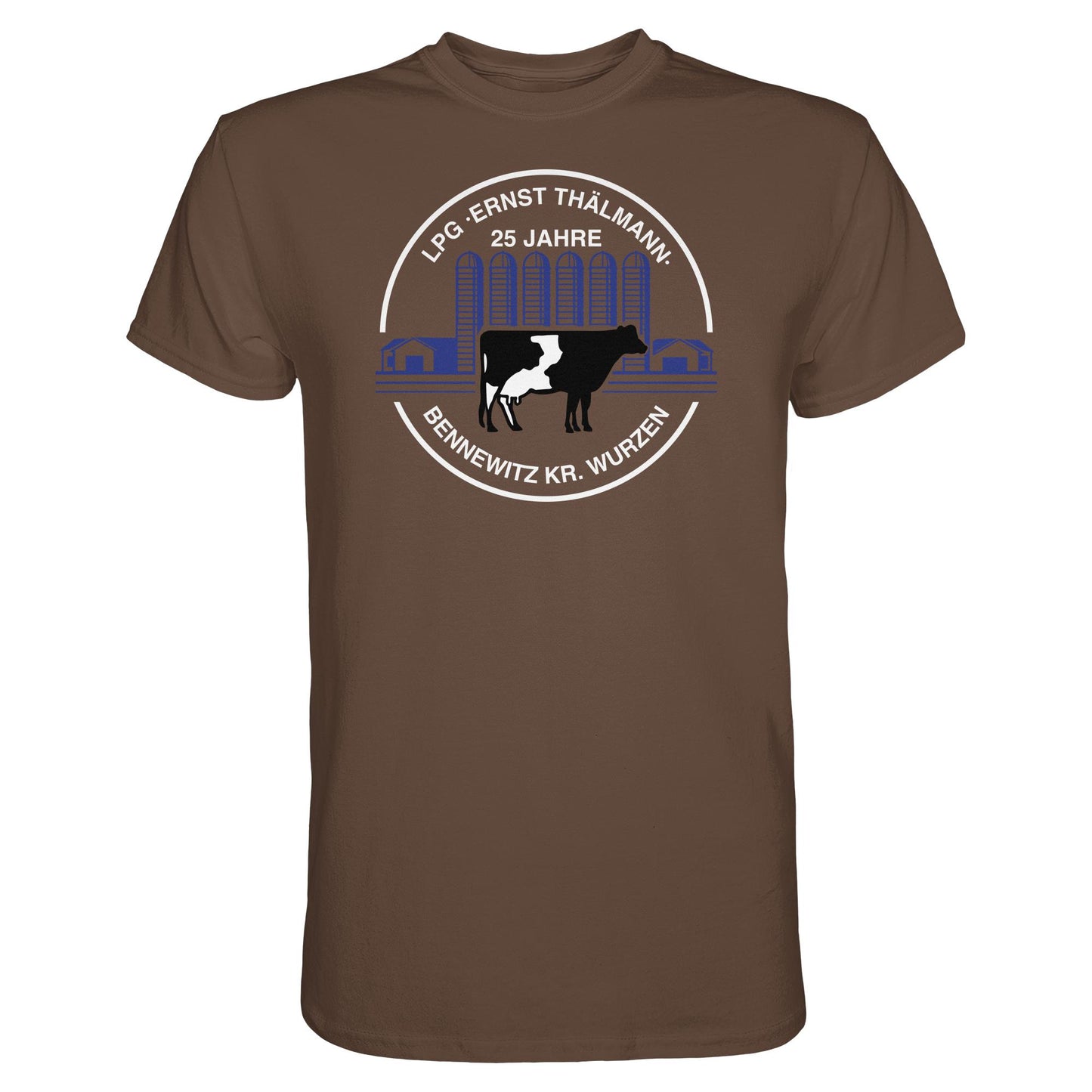 DDR Ostalgie Shirt Unisex • LPG ERNST THÄLMANN BENNEWITZ - WURZEN