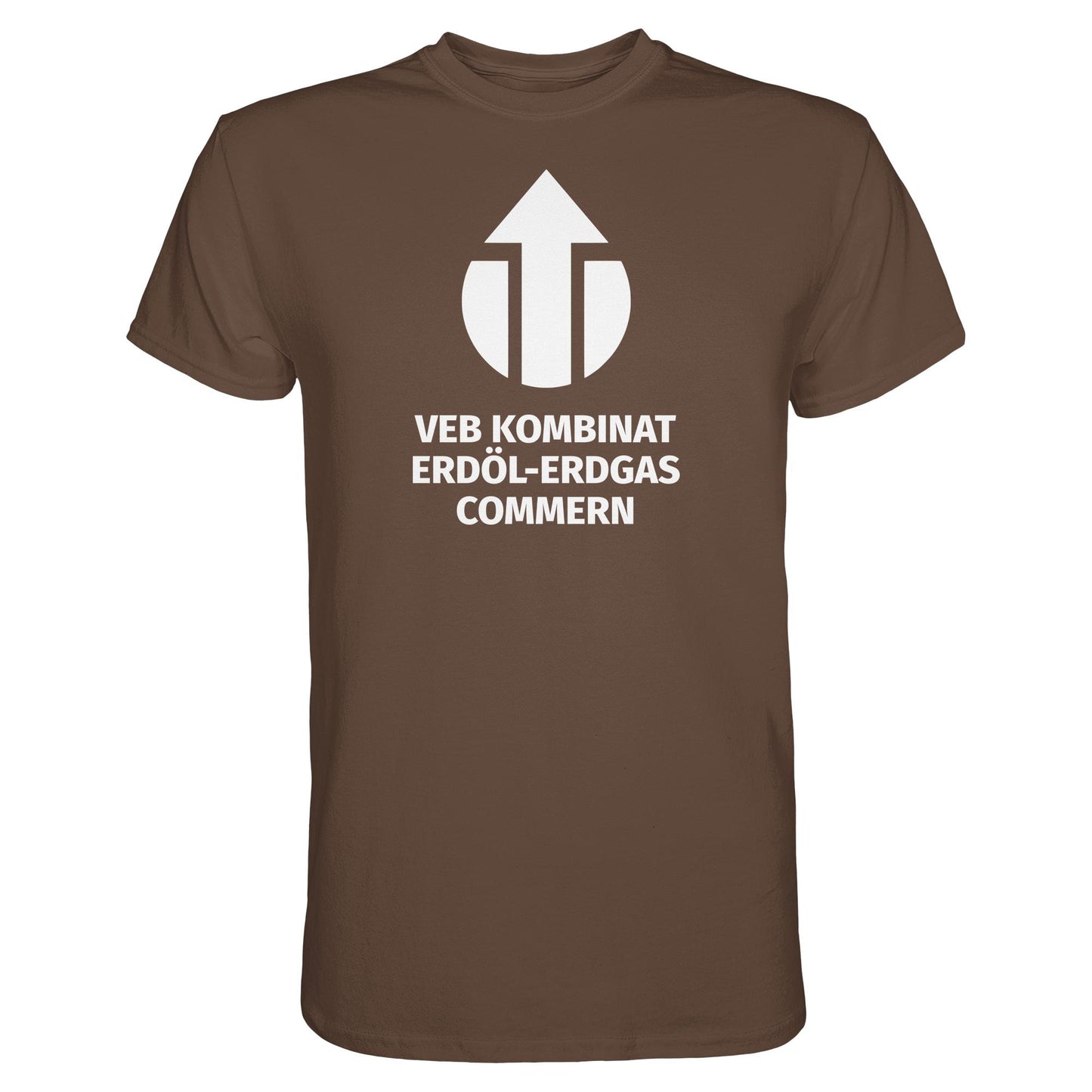 DDR Ostalgie Shirt Unisex • VEB KOMBINAT ERDÖL-ERDGAS COMMERN
