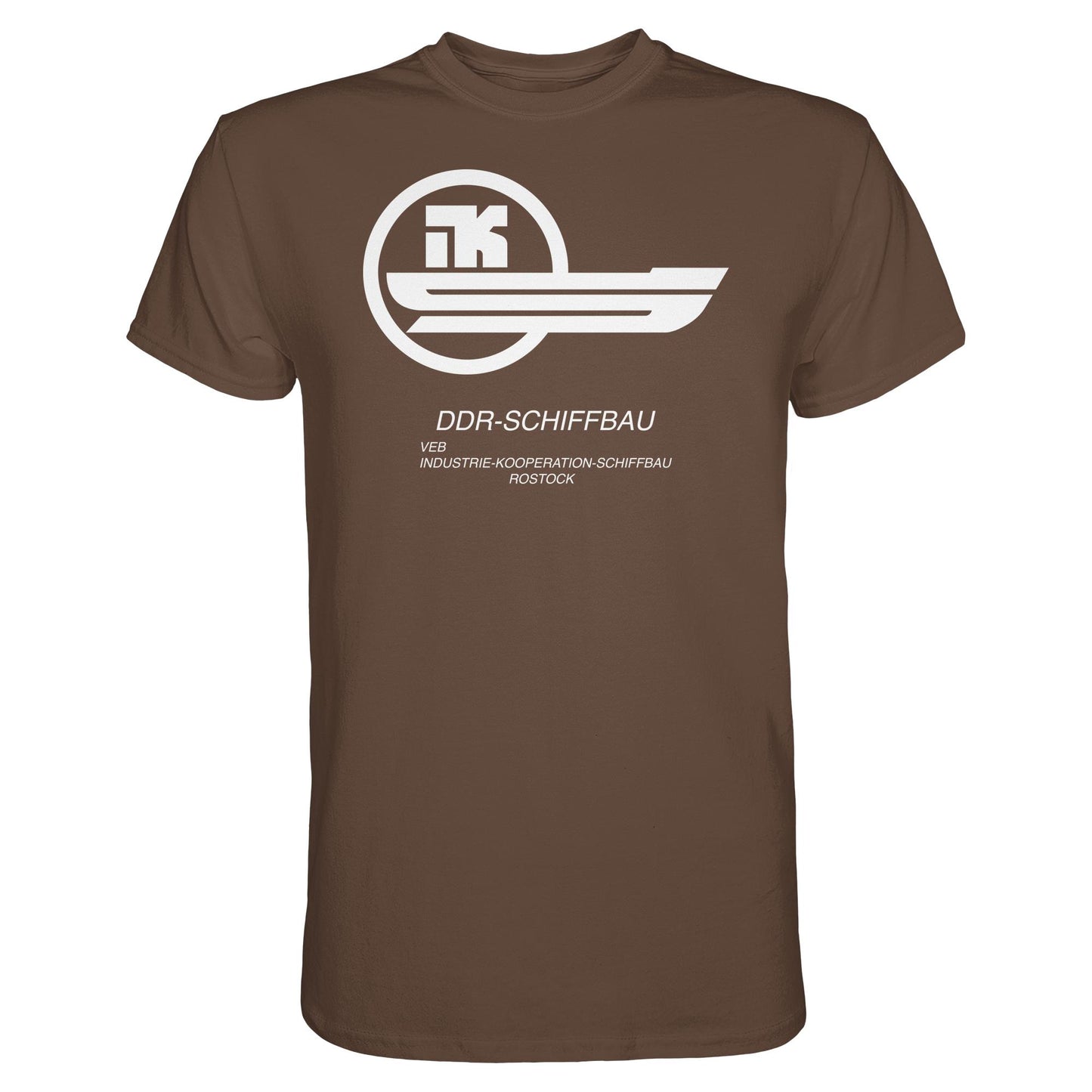 DDR Ostalgie Shirt Unisex • VEB INDUSTRIE-KOOPERATION SCHIFFBAU ROSTOCK