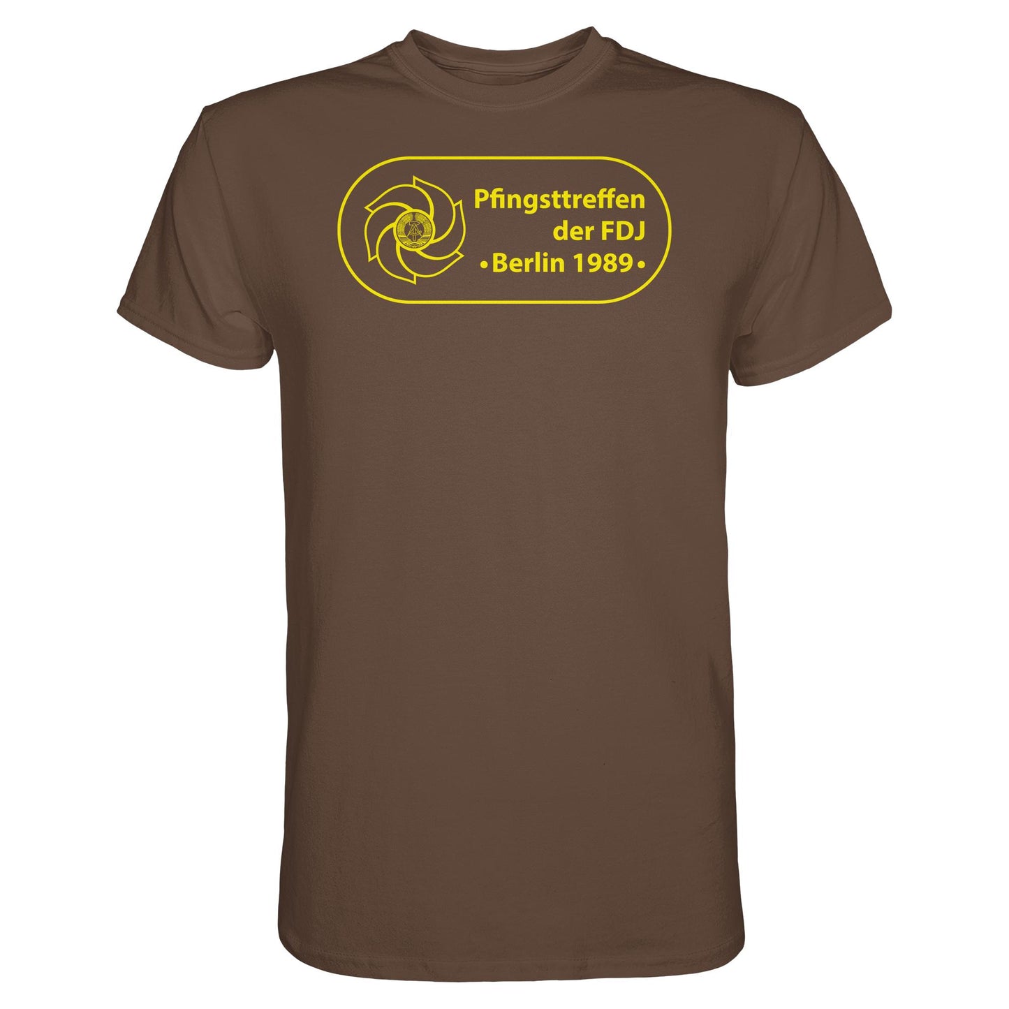 DDR Ostalgie Shirt Unisex • PFINGSTTREFFEN DER FDJ, BERLIN 1989