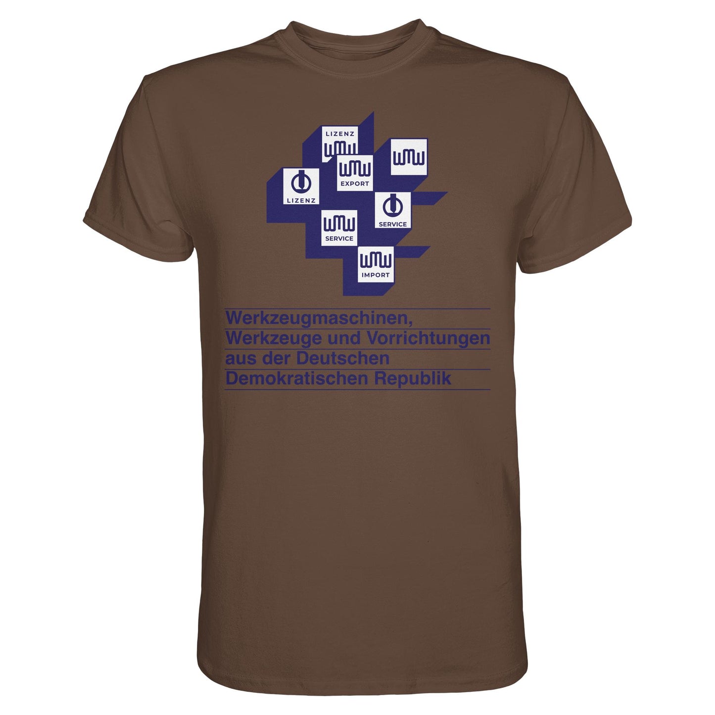 DDR Ostalgie Shirt Unisex • WMW WERKZEUGMASCHINEN DER DDR