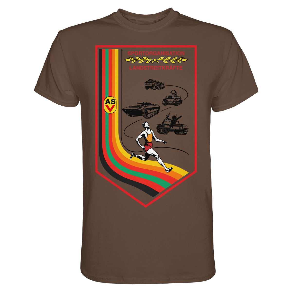 NVA ASV - SPORTORGANISATION LANDSTREITKRÄFTE | DDR Ostalgie Shirt Unisex