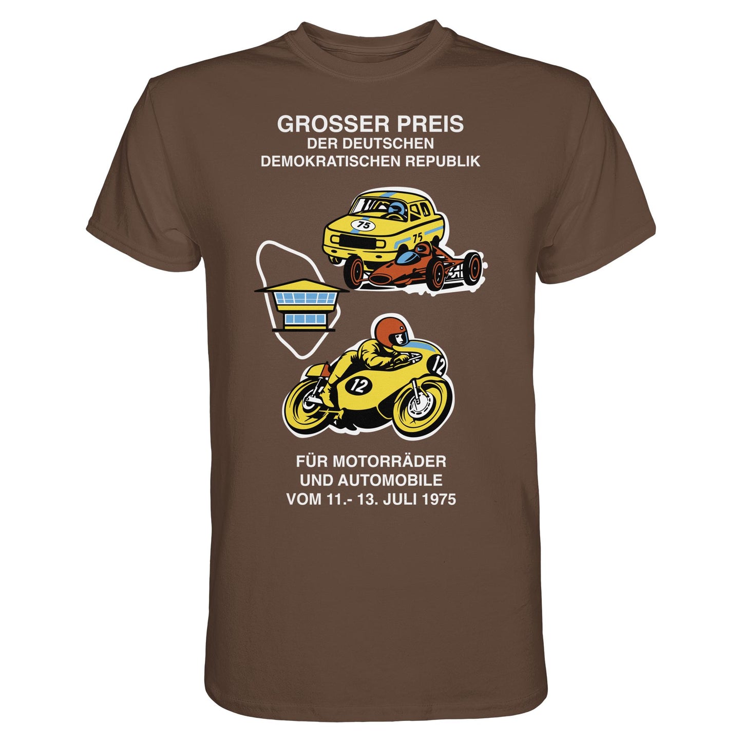 DDR Ostalgie Shirt Unisex • GROSSER PREIS DER DDR 1975