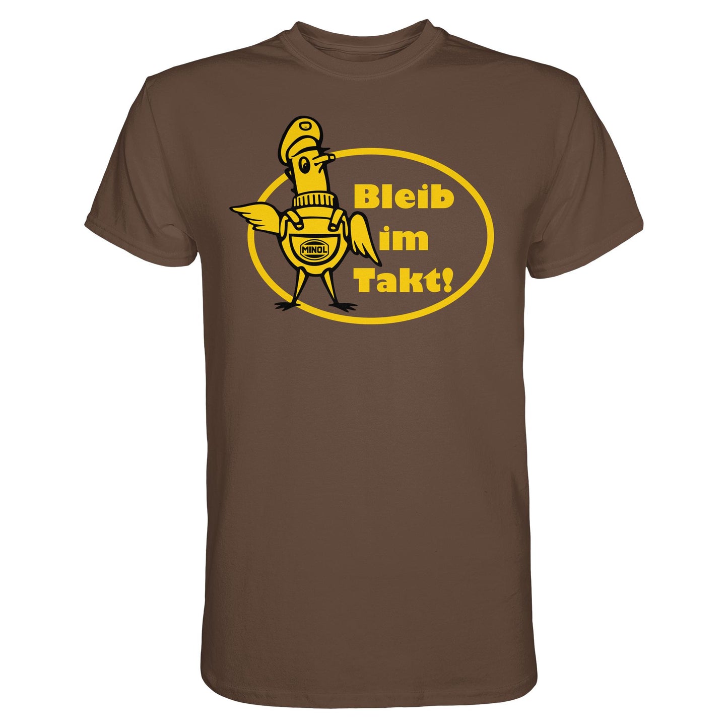 DDR Ostalgie Shirt Unisex • MINOL - BLEIB IM TAKT